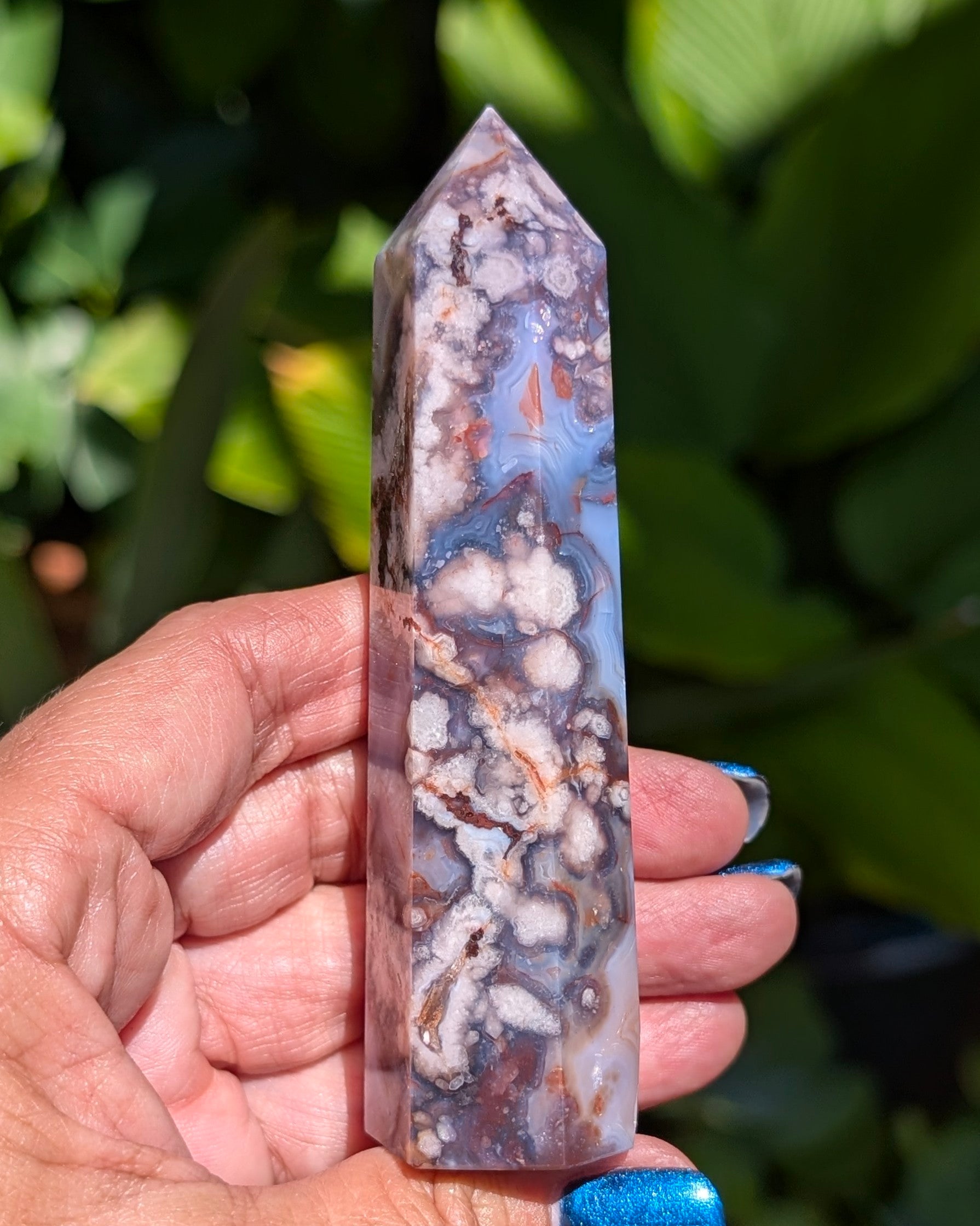 Blue Flower Agate Generator - Opt. M