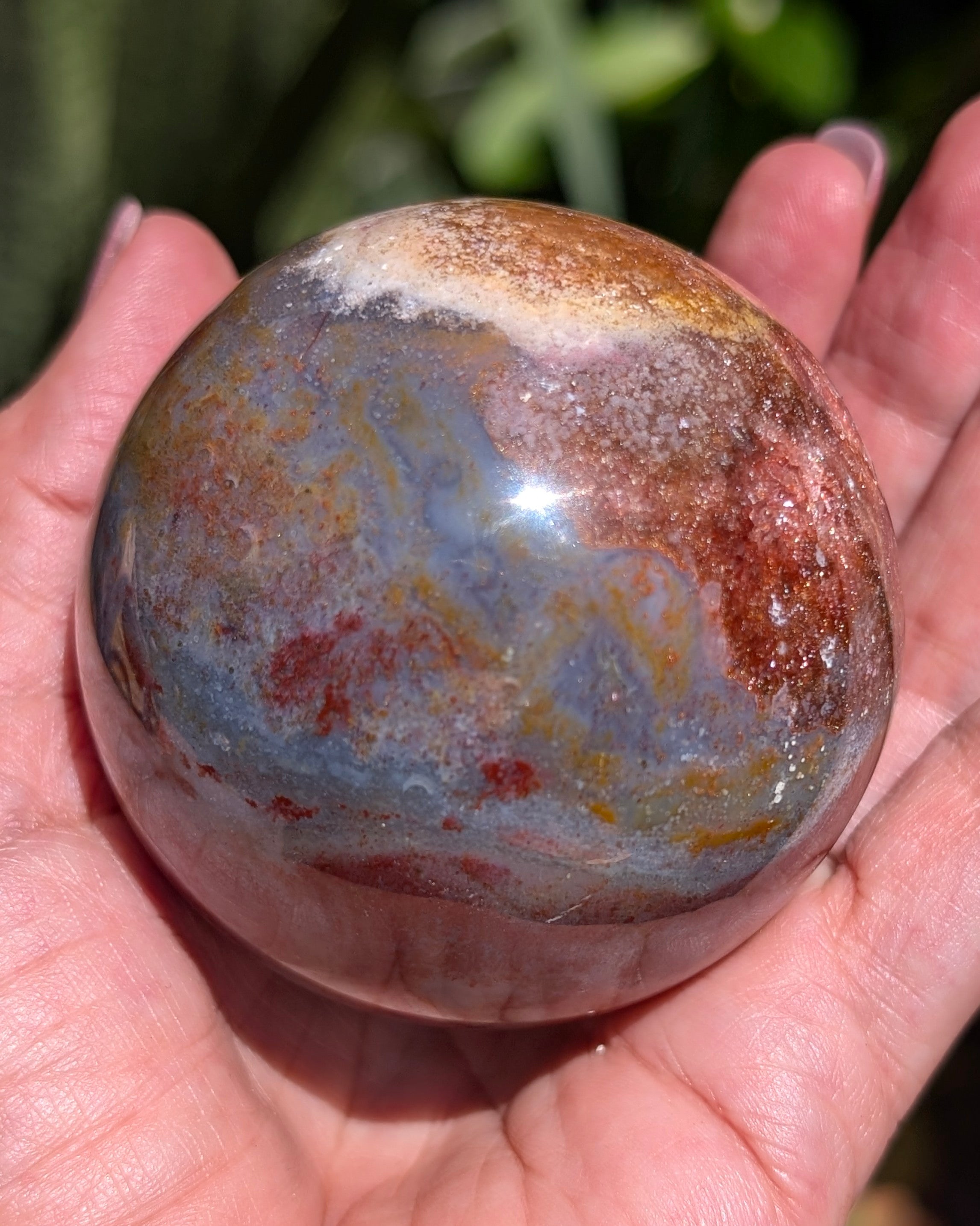 Ocean Jasper Sphere K