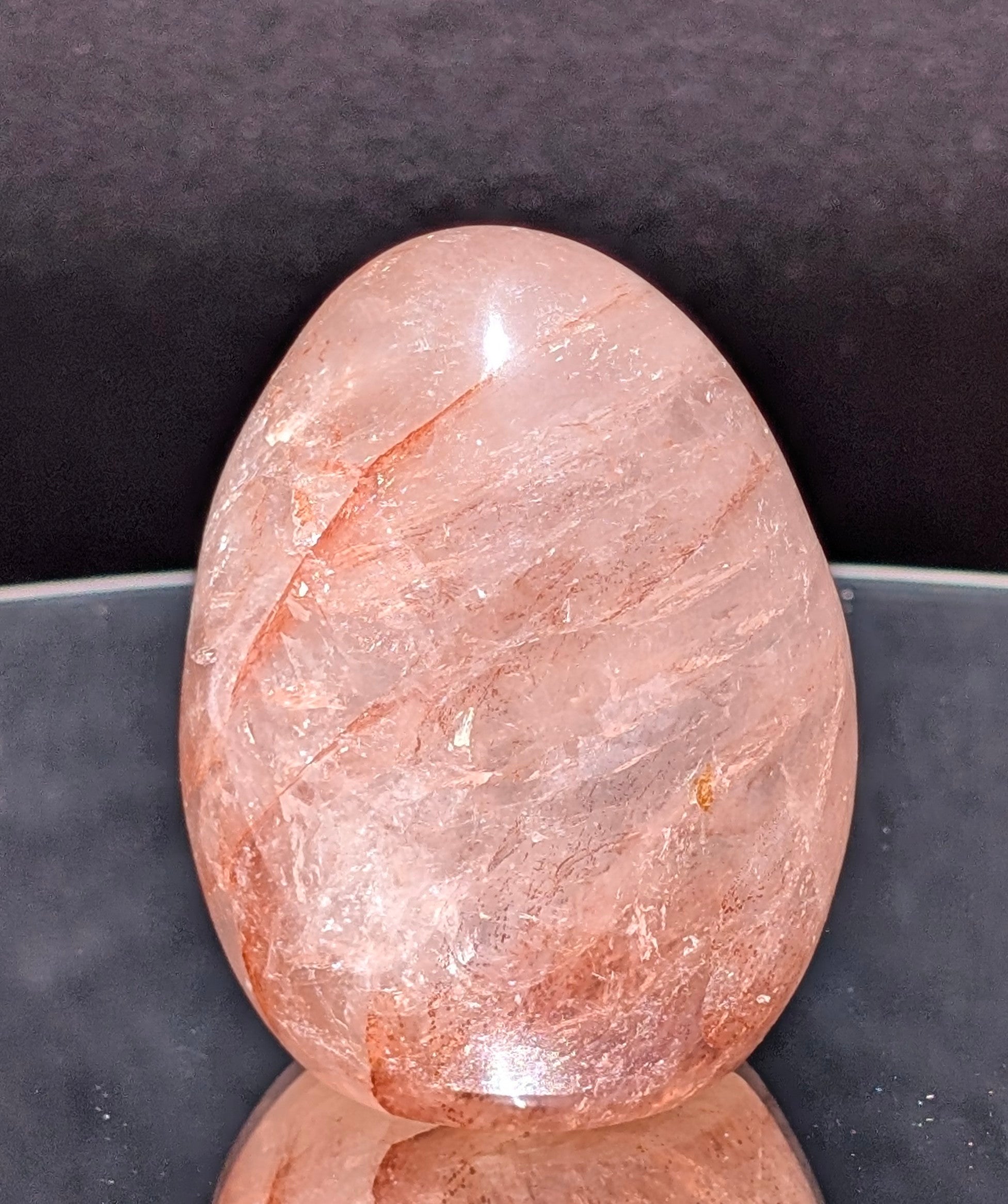 Fire Quartz Egg