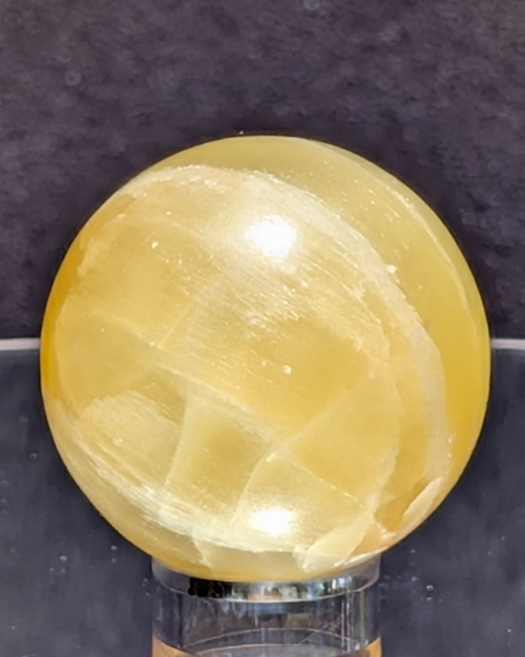 Yellow Calcite Sphere A