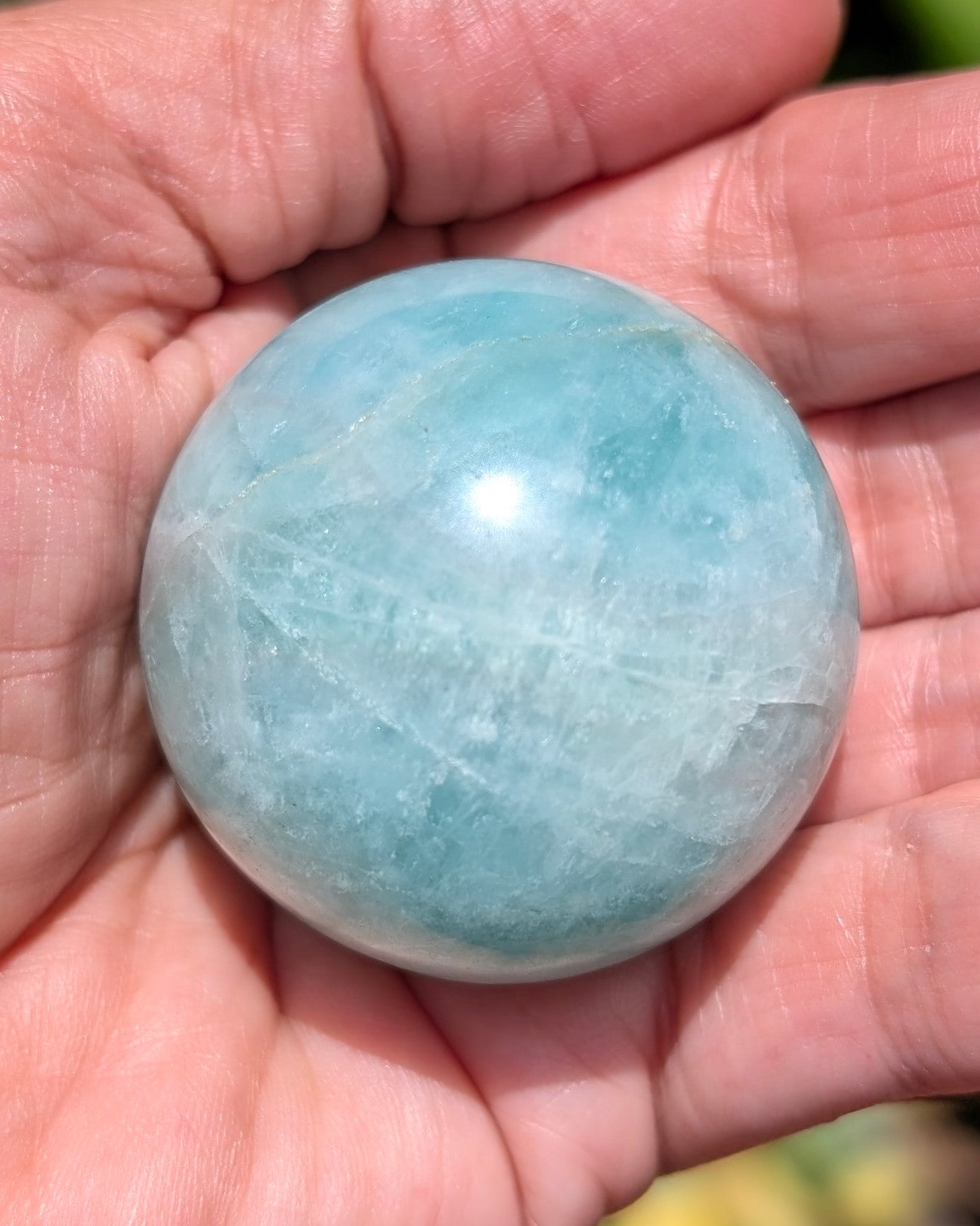 Fluorite Sphere D