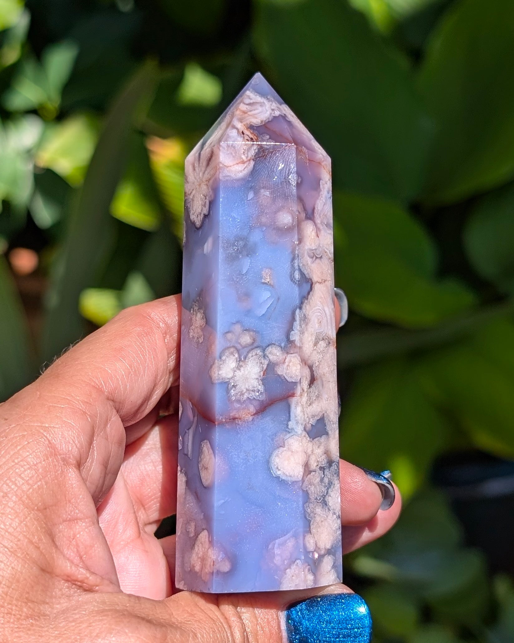 Blue Flower Agate Generator - Opt. L