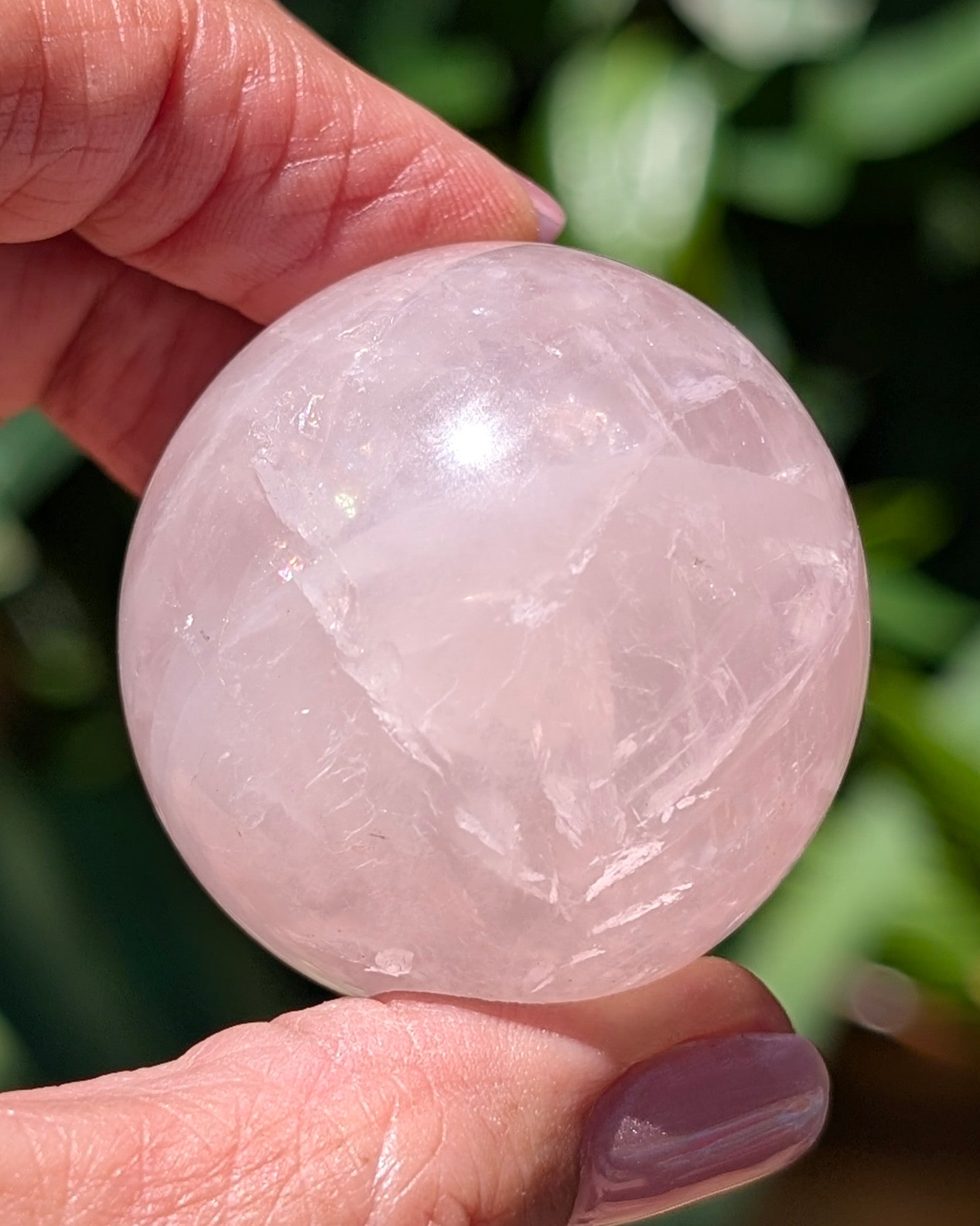 Rose Quartz Sphere I