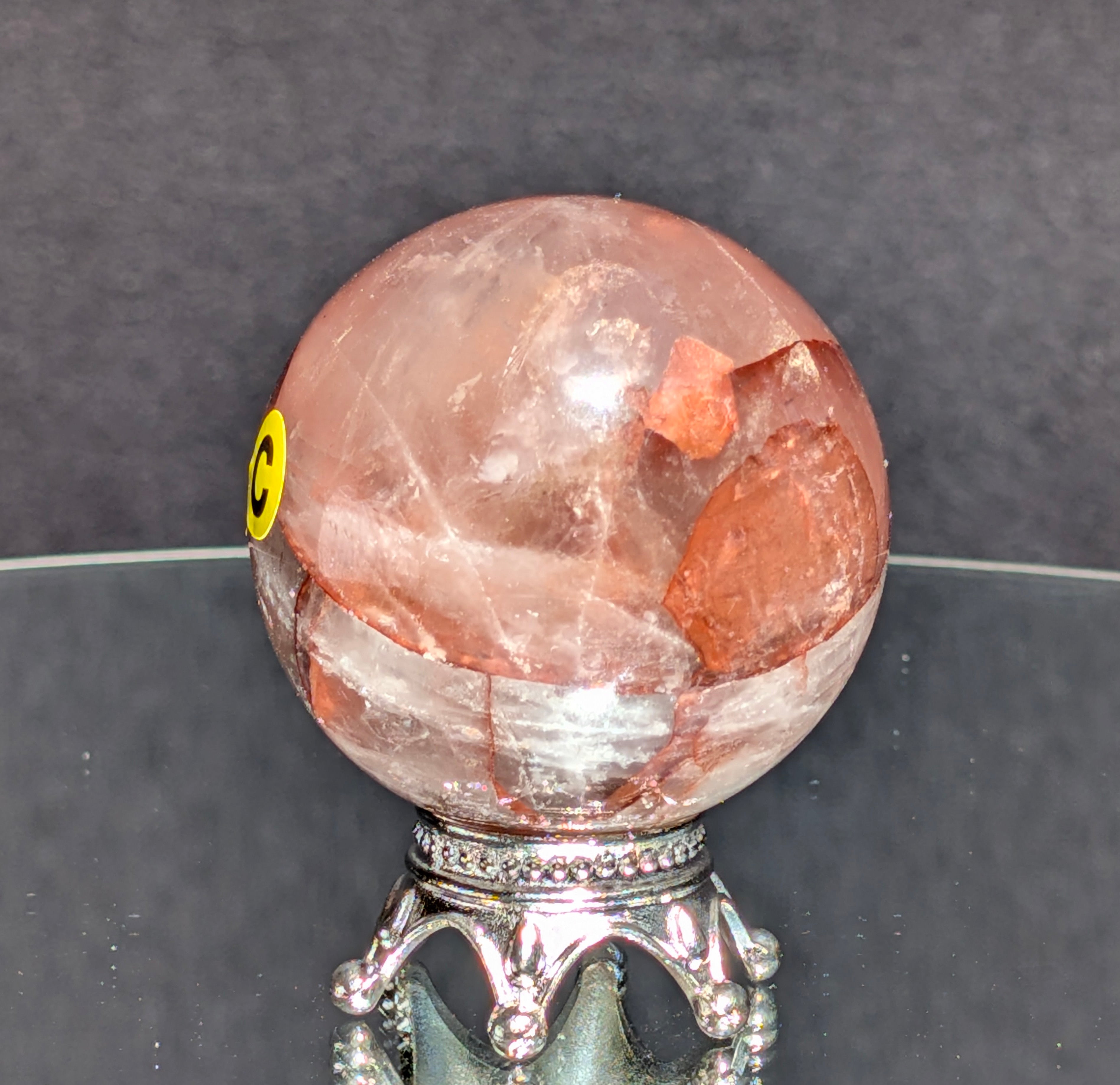 Fire Quartz Sphere C