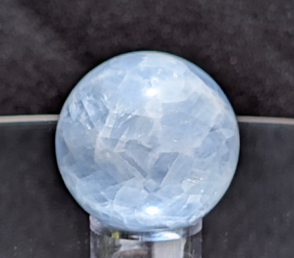 Blue Calcite Sphere G