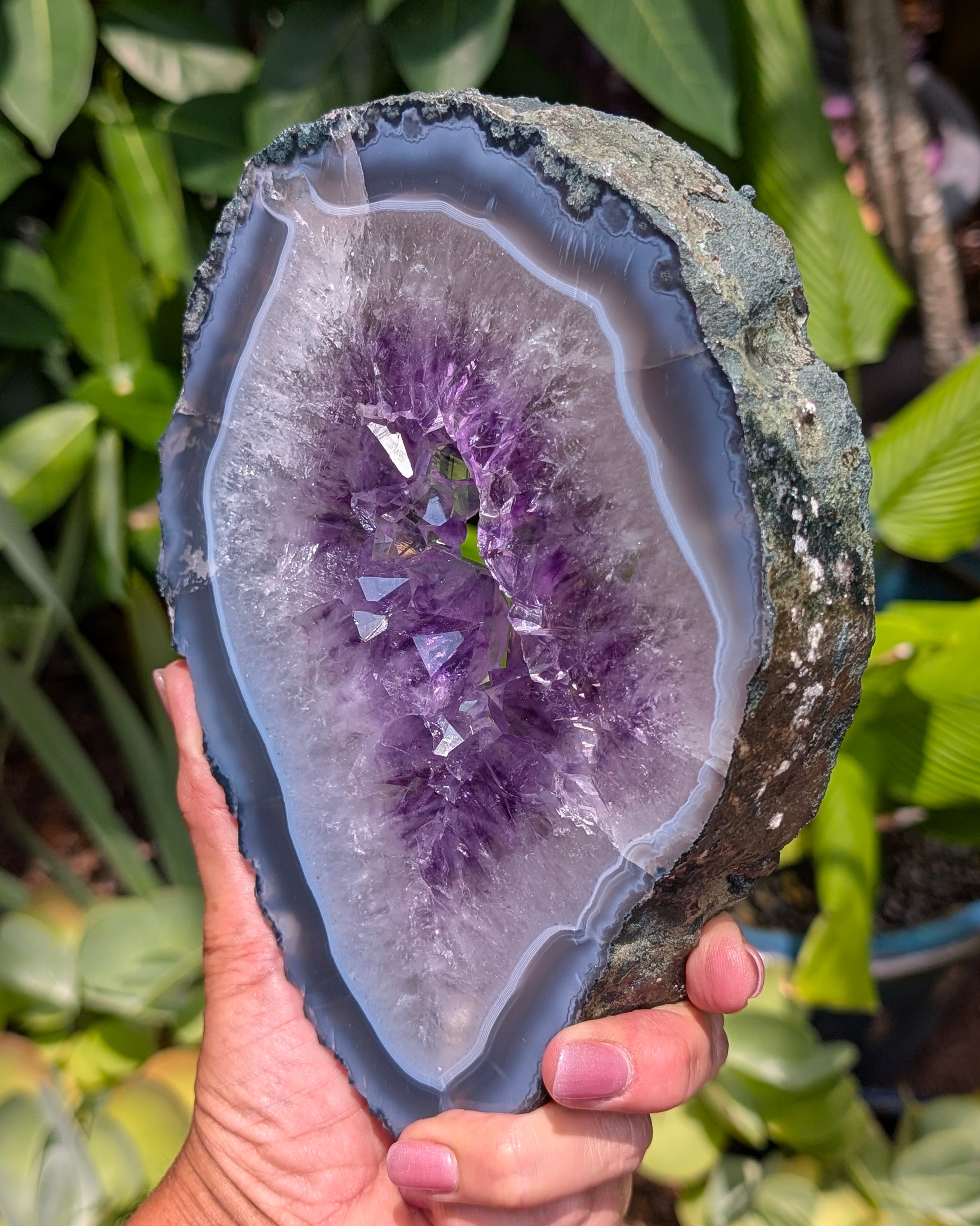 Amethyst Portal on stand