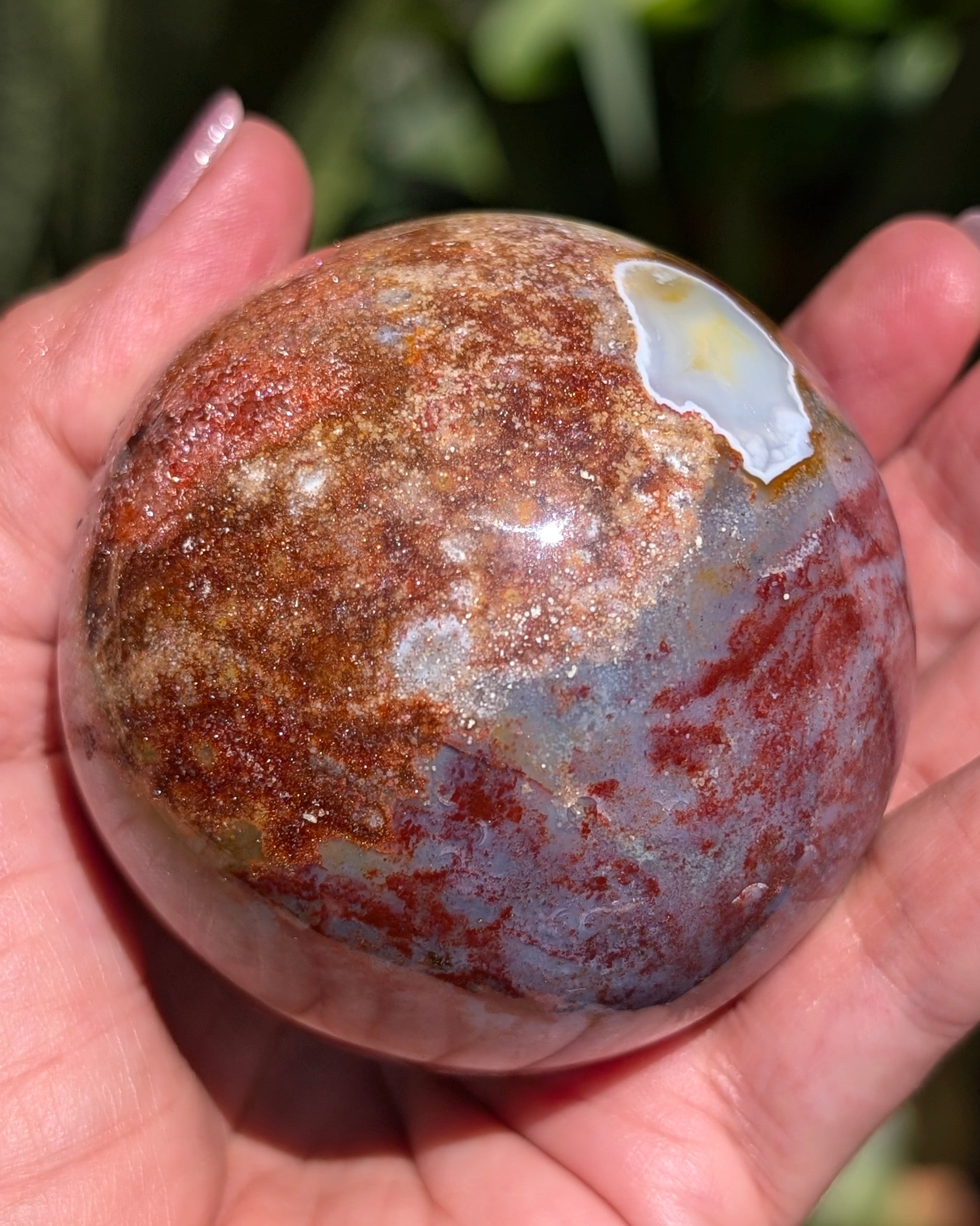 Ocean Jasper Sphere K