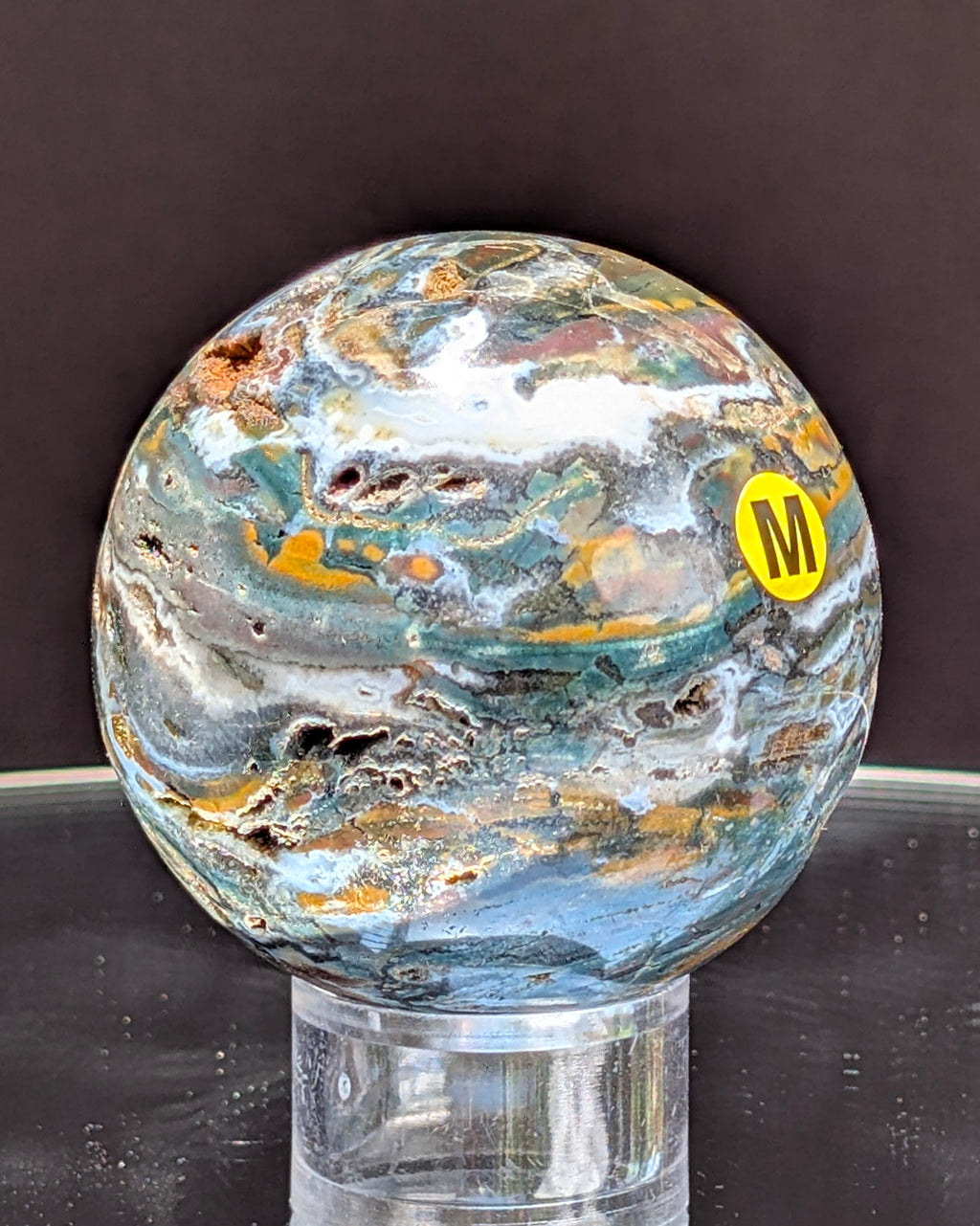 Ocean Jasper Sphere M
