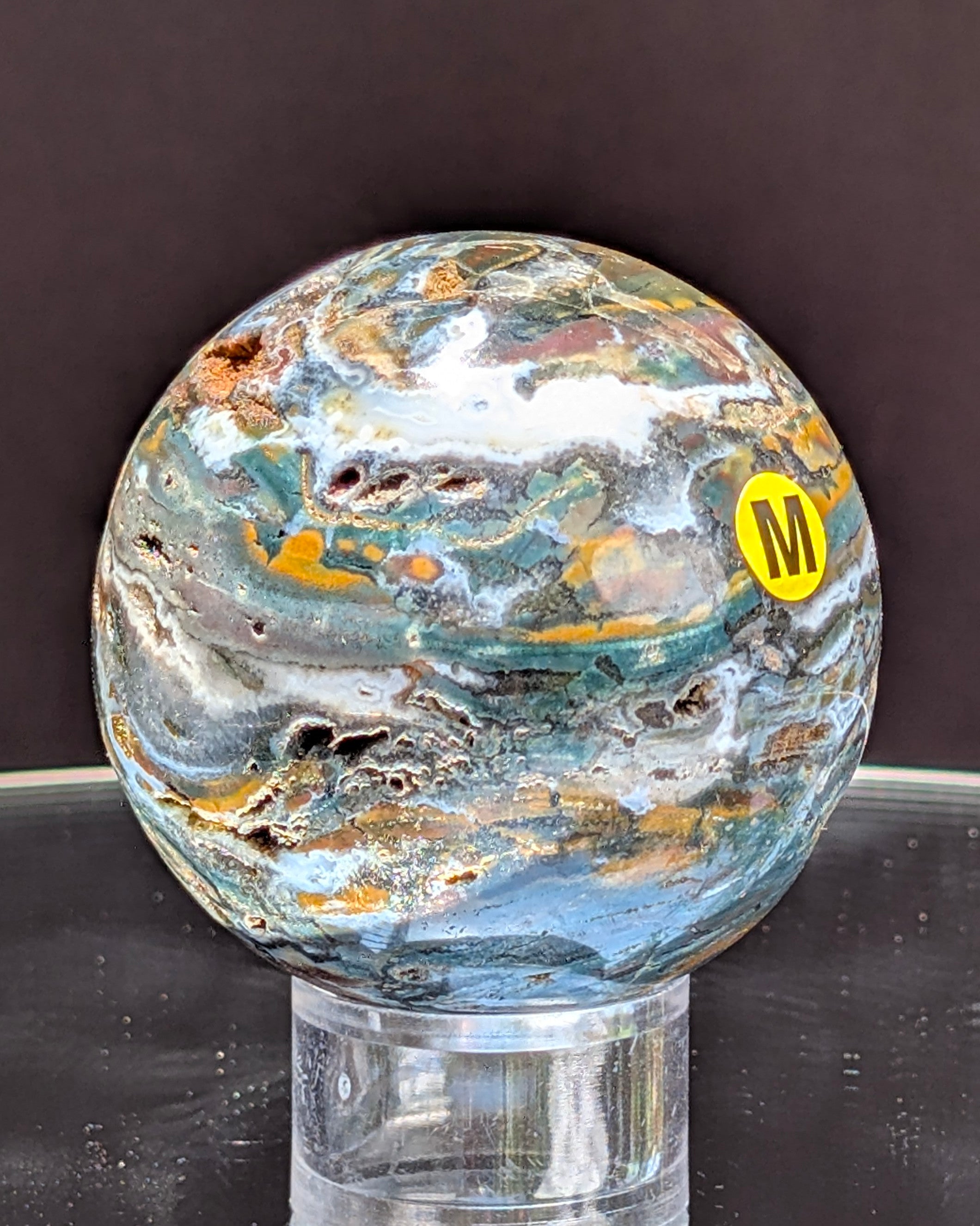 Ocean Jasper Sphere M