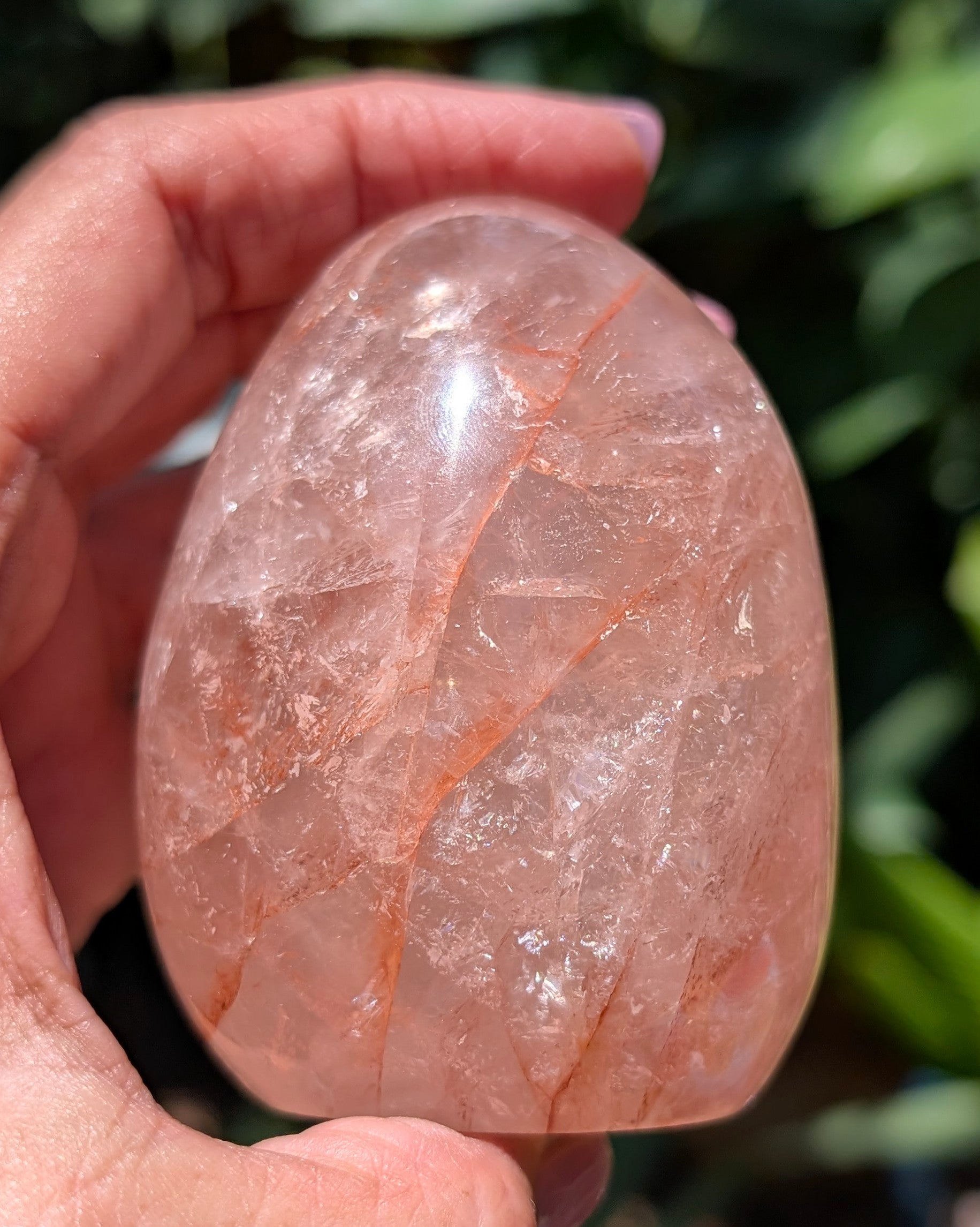 Fire Quartz Egg