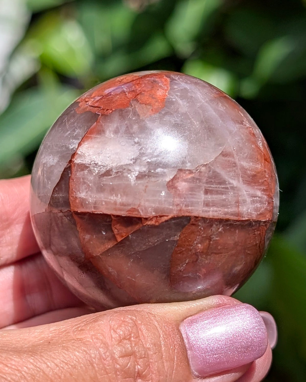 Fire Quartz Sphere C