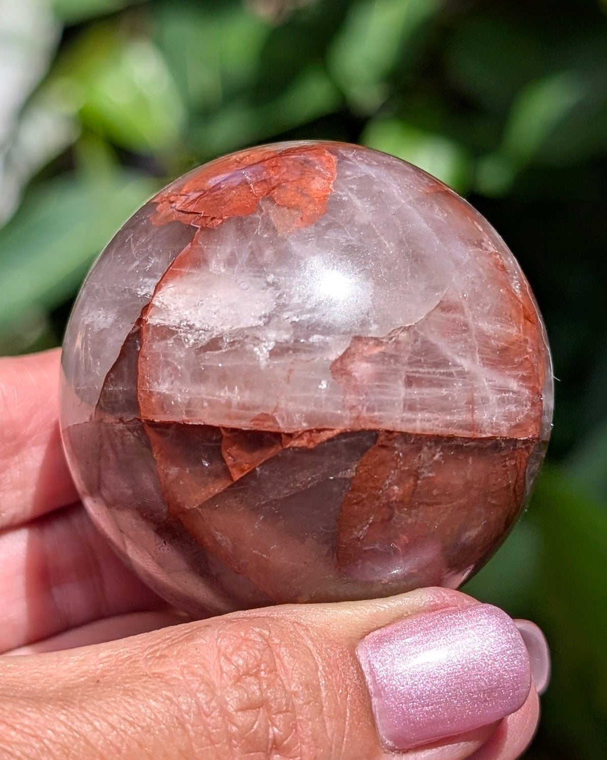 Fire Quartz Sphere C
