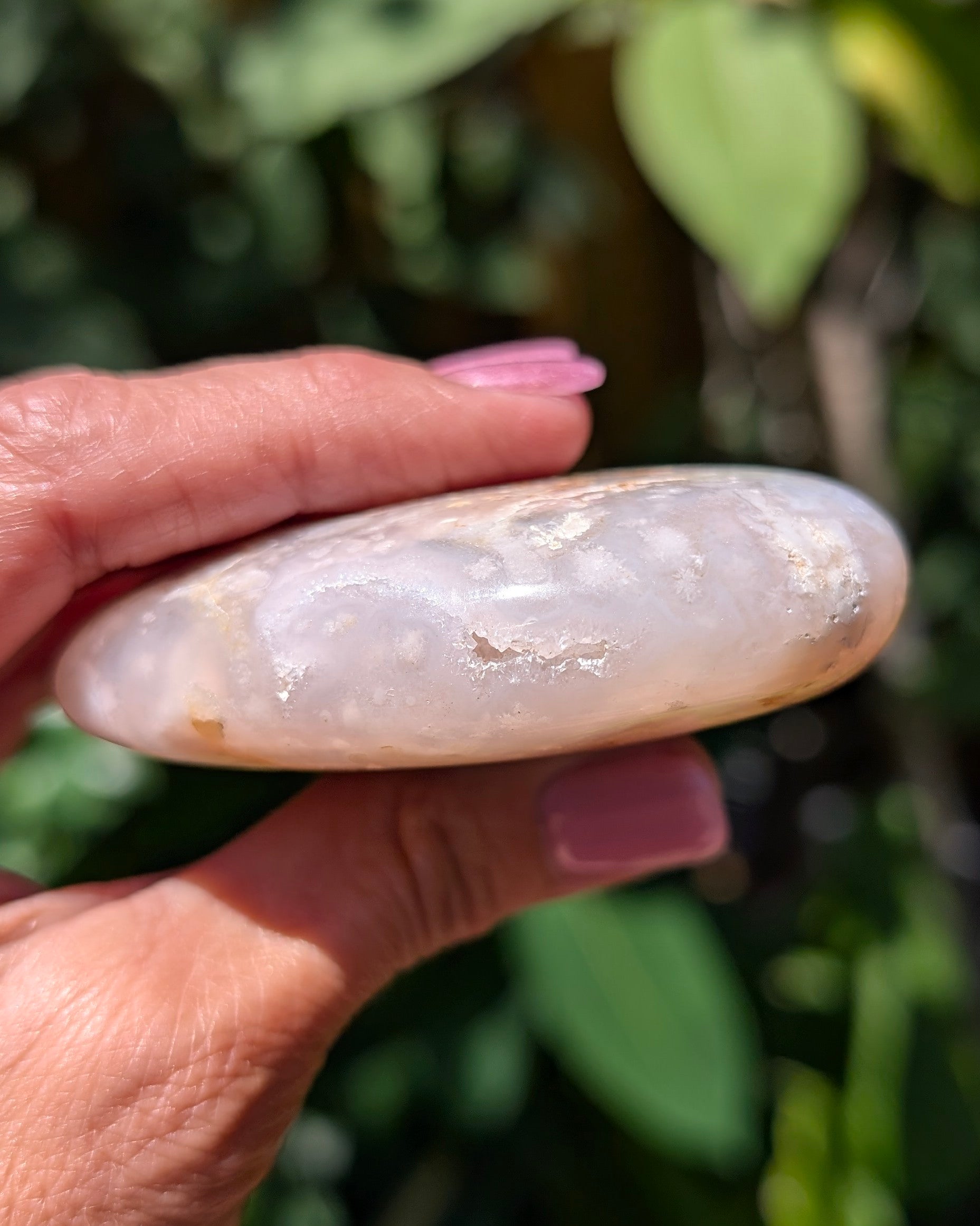 Flower Agate Heart G