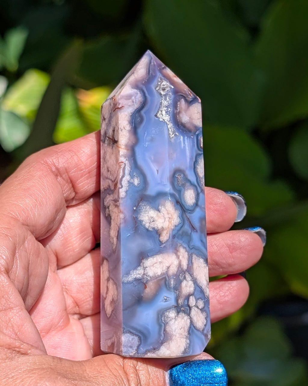 Blue Flower Agate Generator - Opt. K