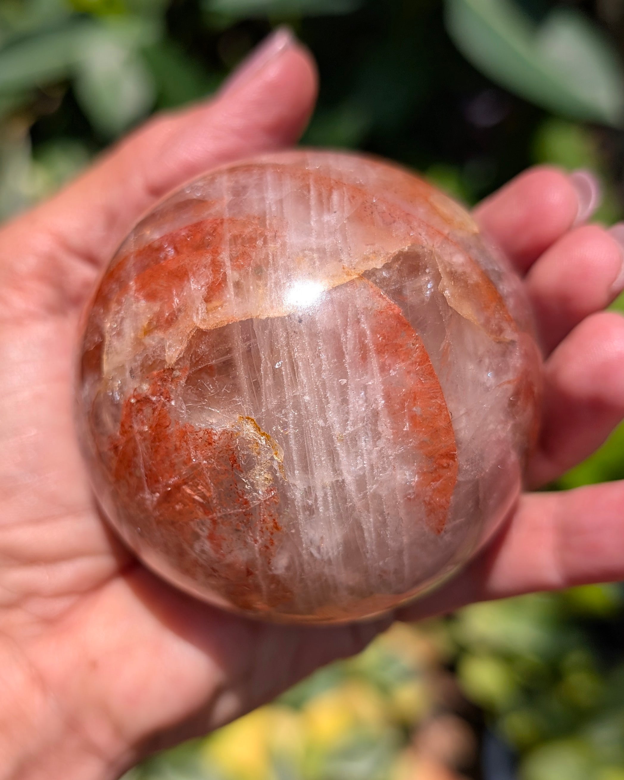Fire Quartz Sphere A