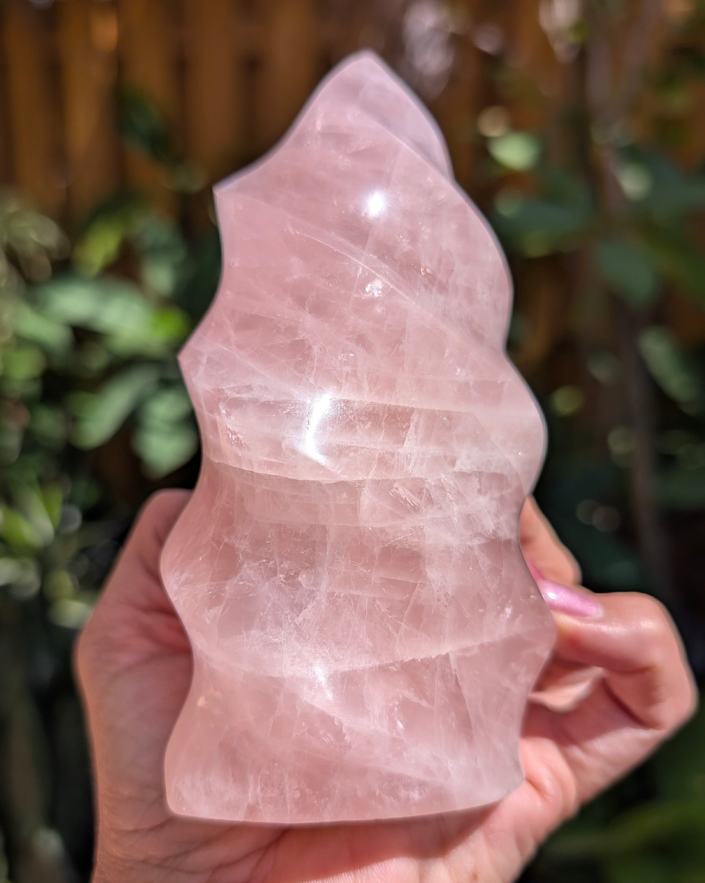 Rose Quartz Flame A