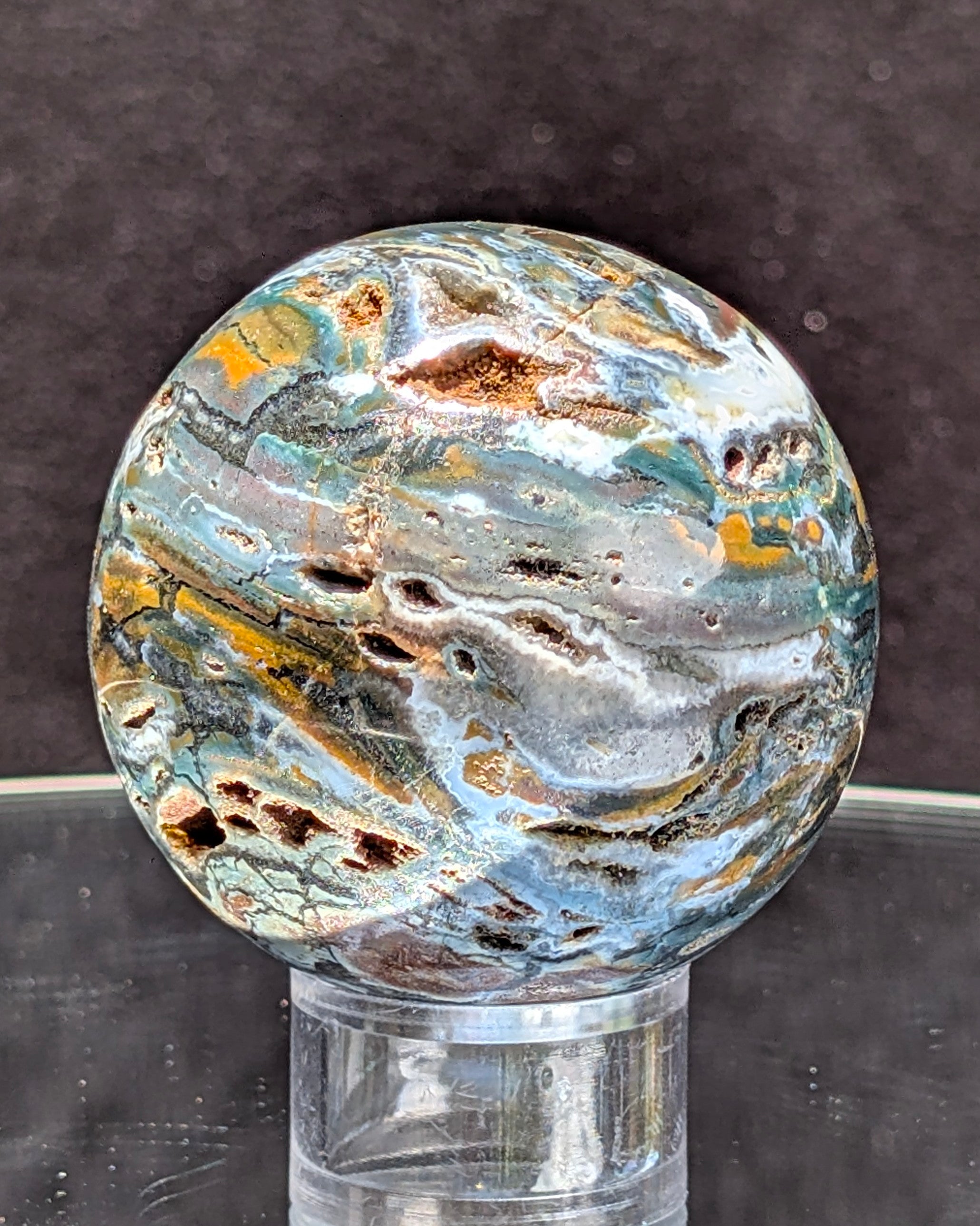 Ocean Jasper Sphere M