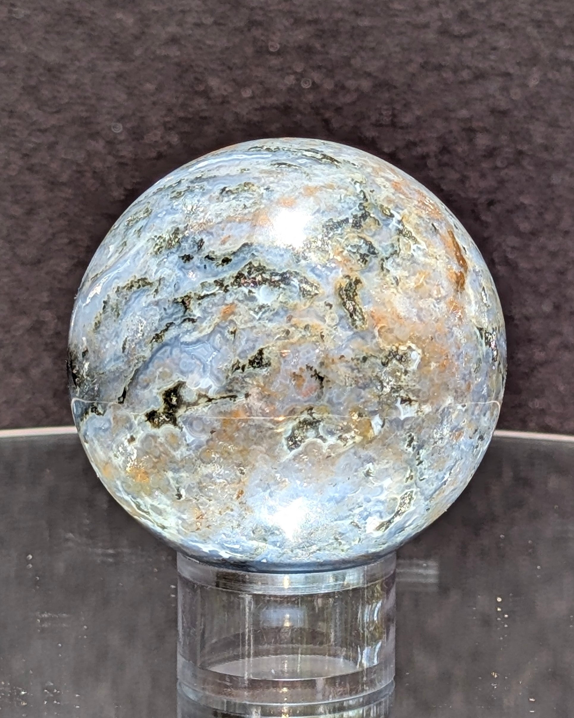 Ocean Jasper Sphere L