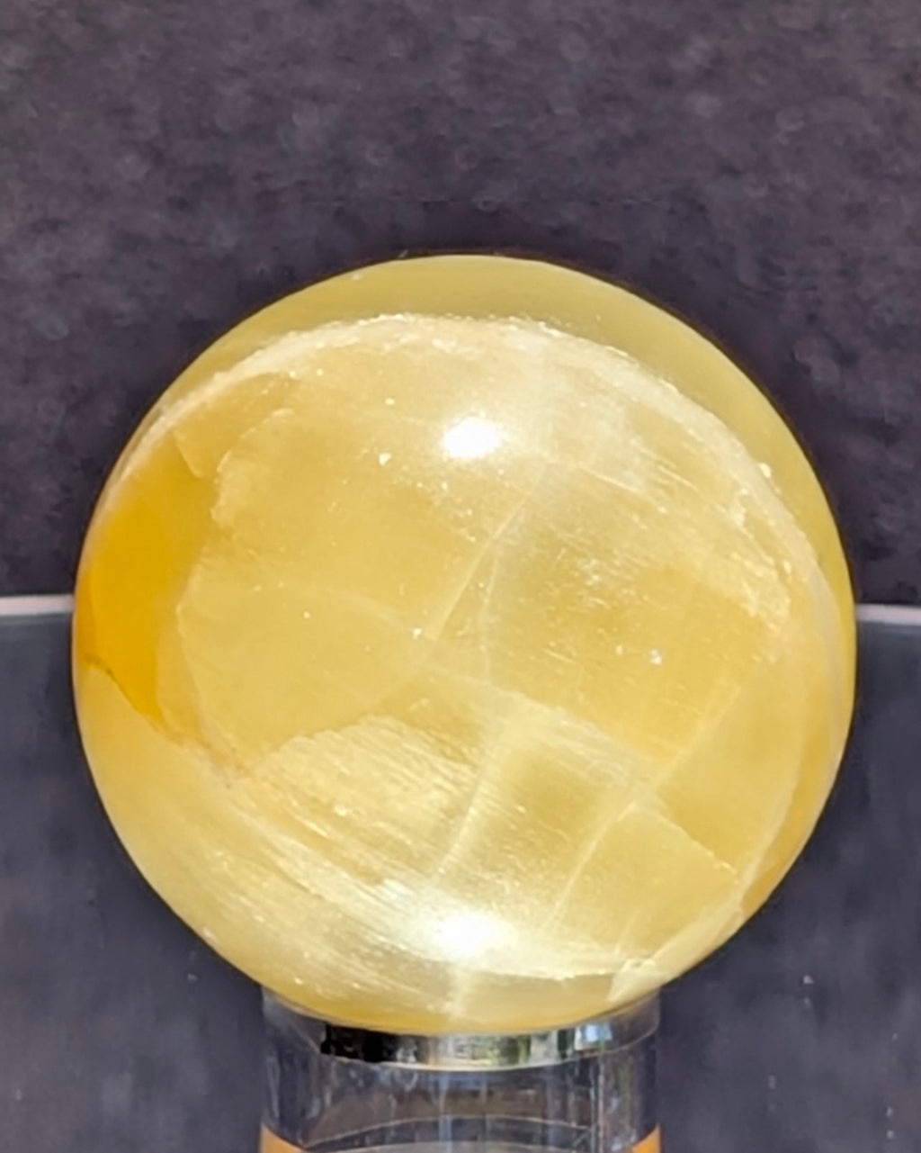 Yellow Calcite Sphere A