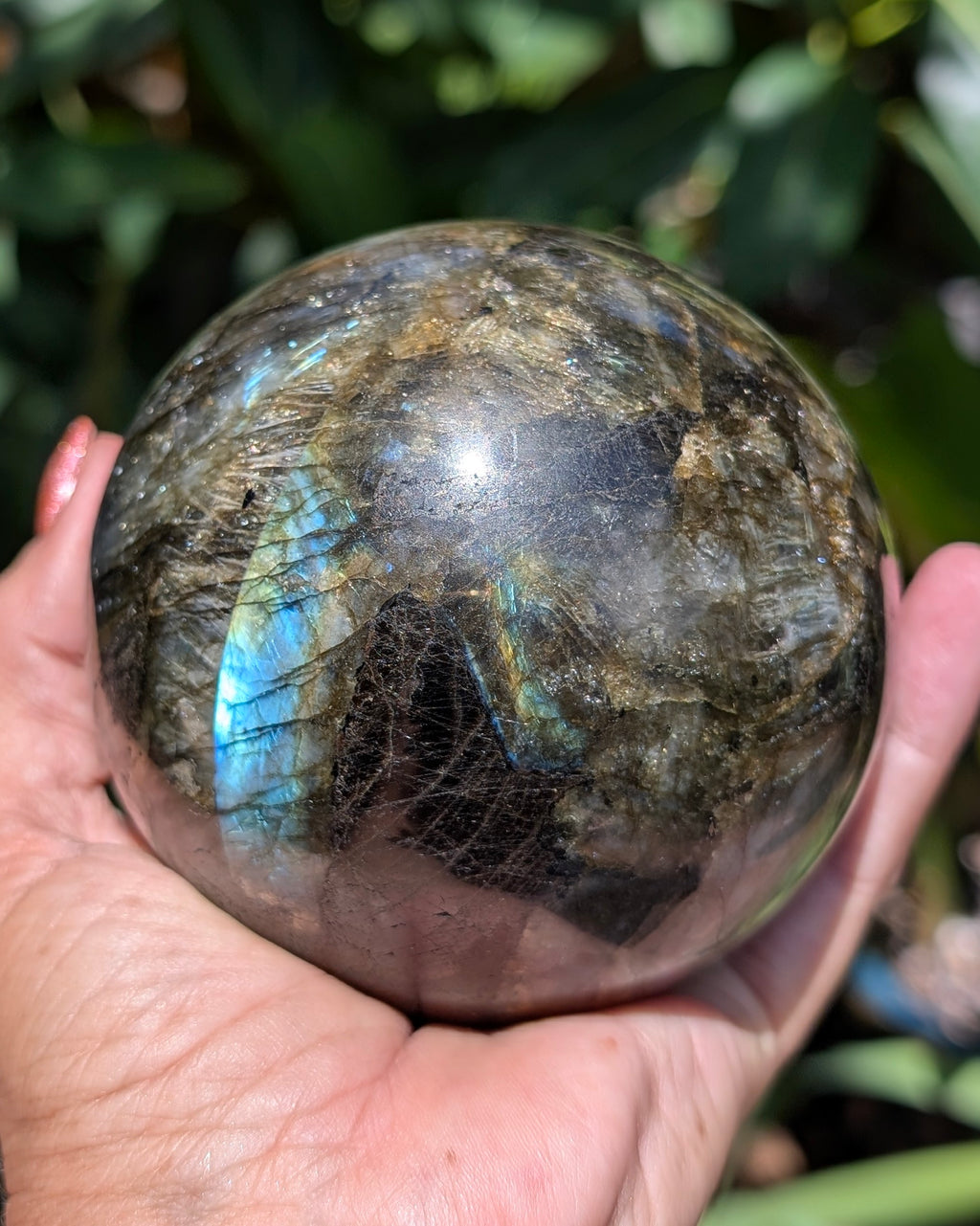 Flashy Labradorite Sphere - Opt. A