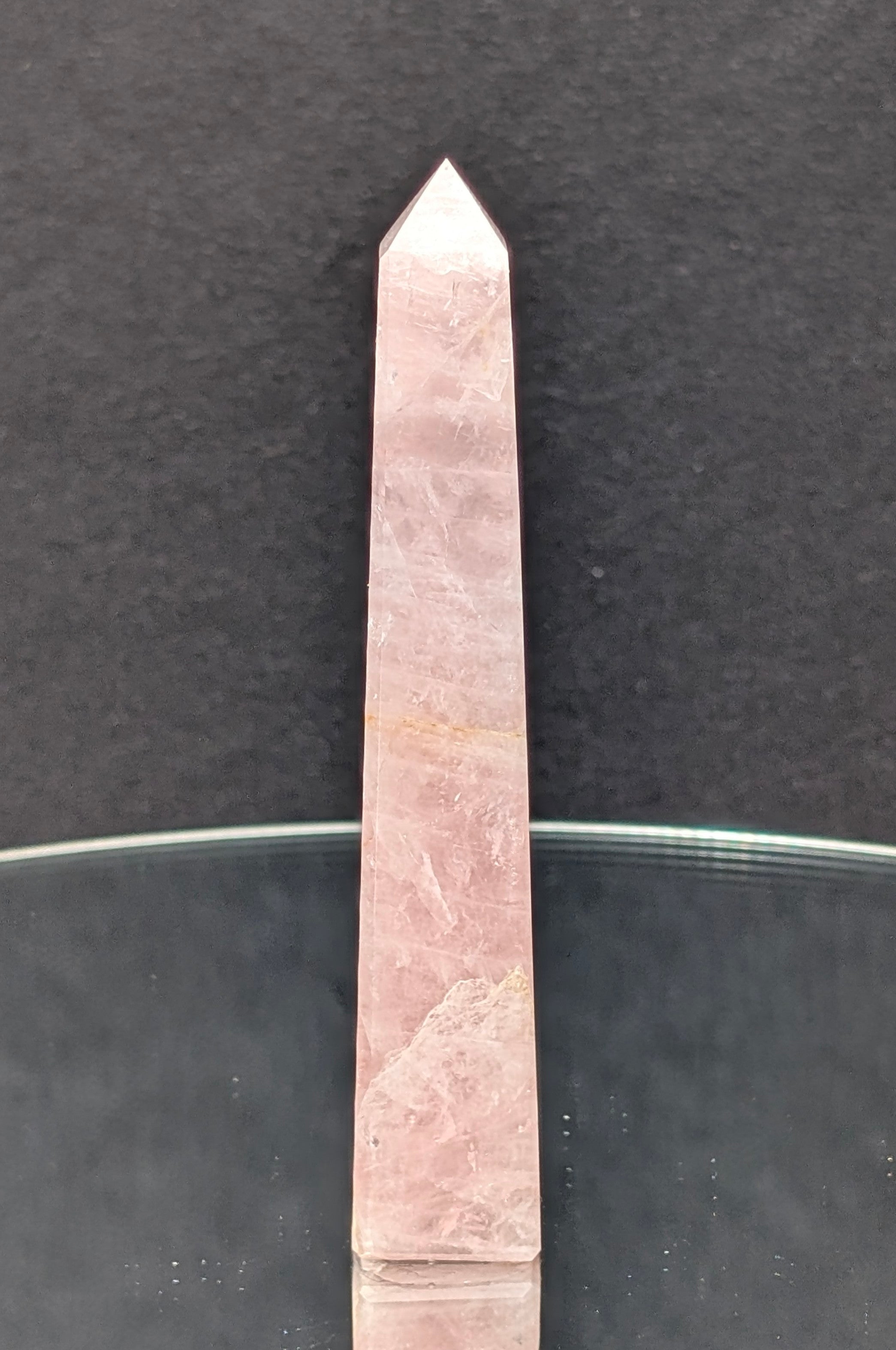 Rose Quartz Obelisk
