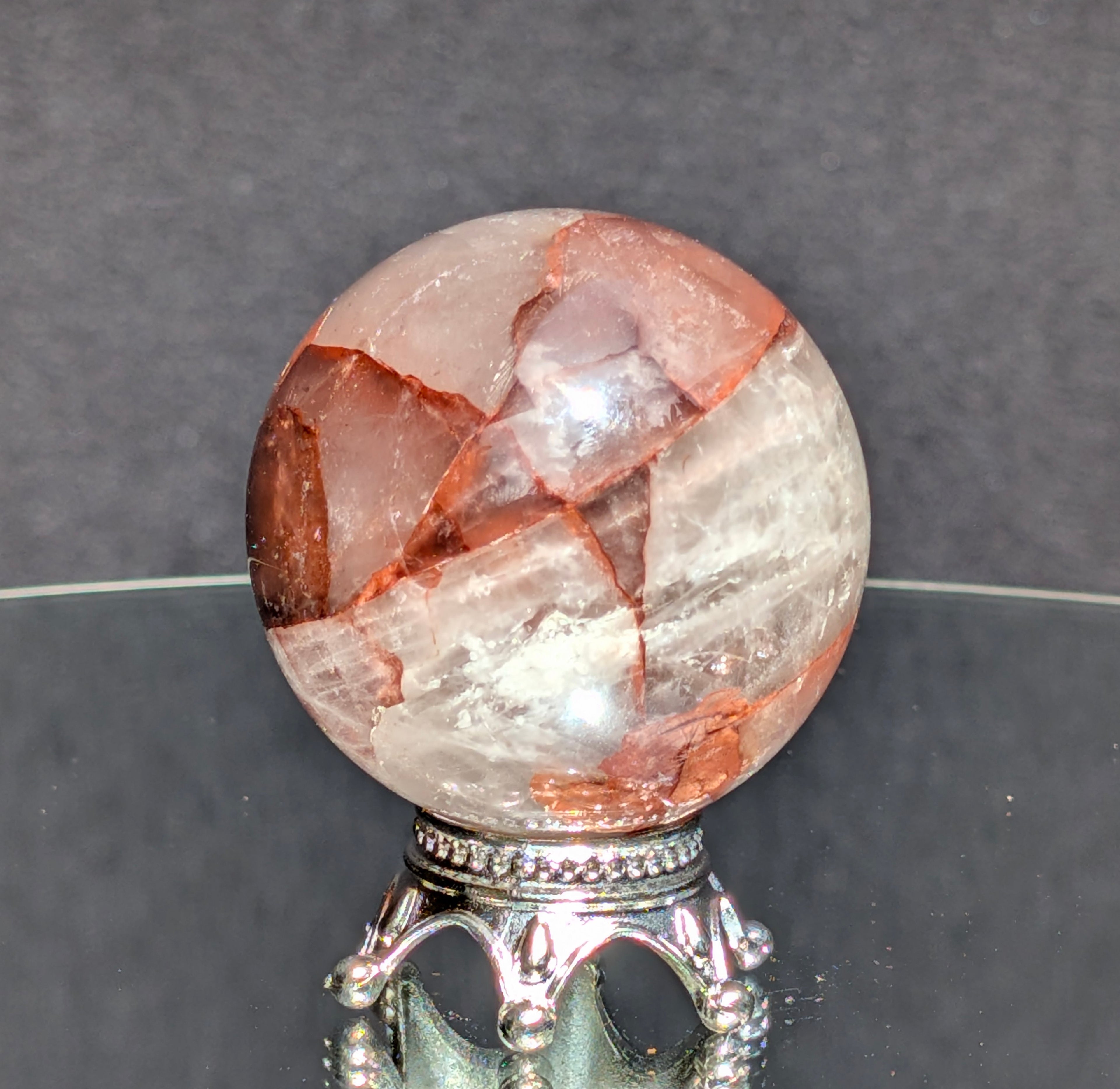 Fire Quartz Sphere C