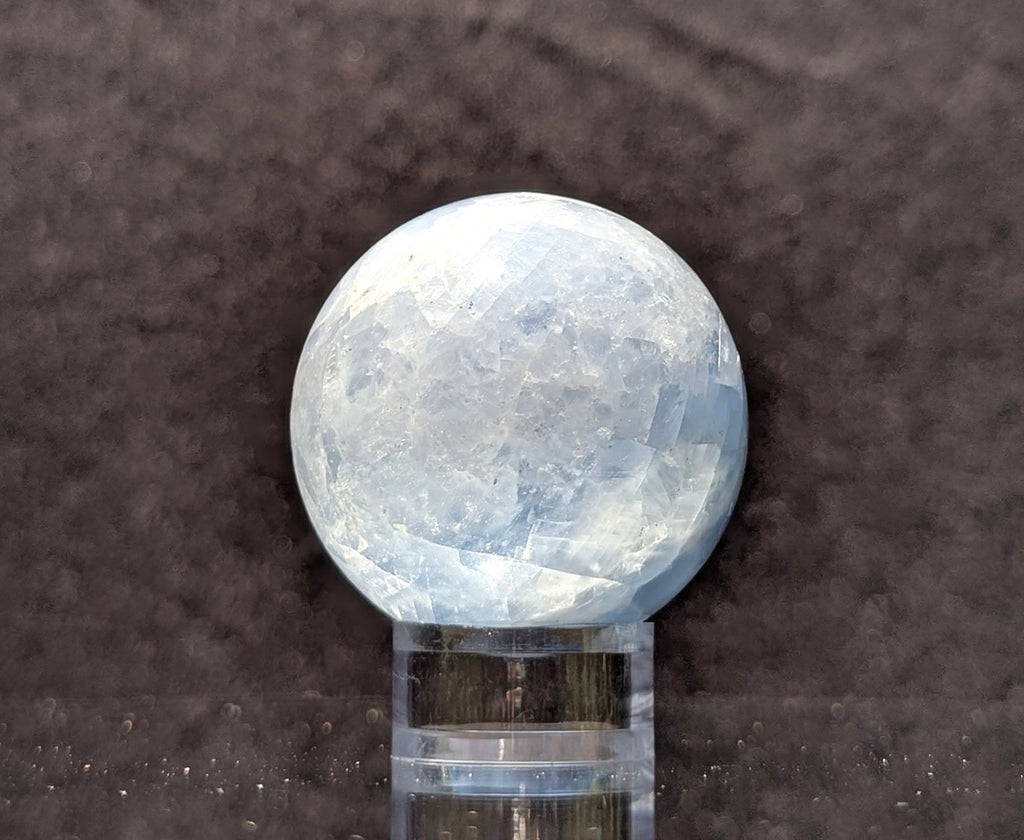 Blue Calcite Sphere D