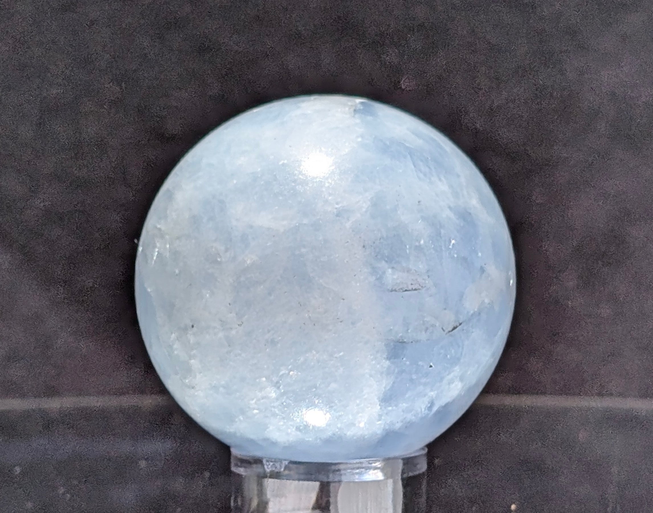 Blue Calcite Sphere B