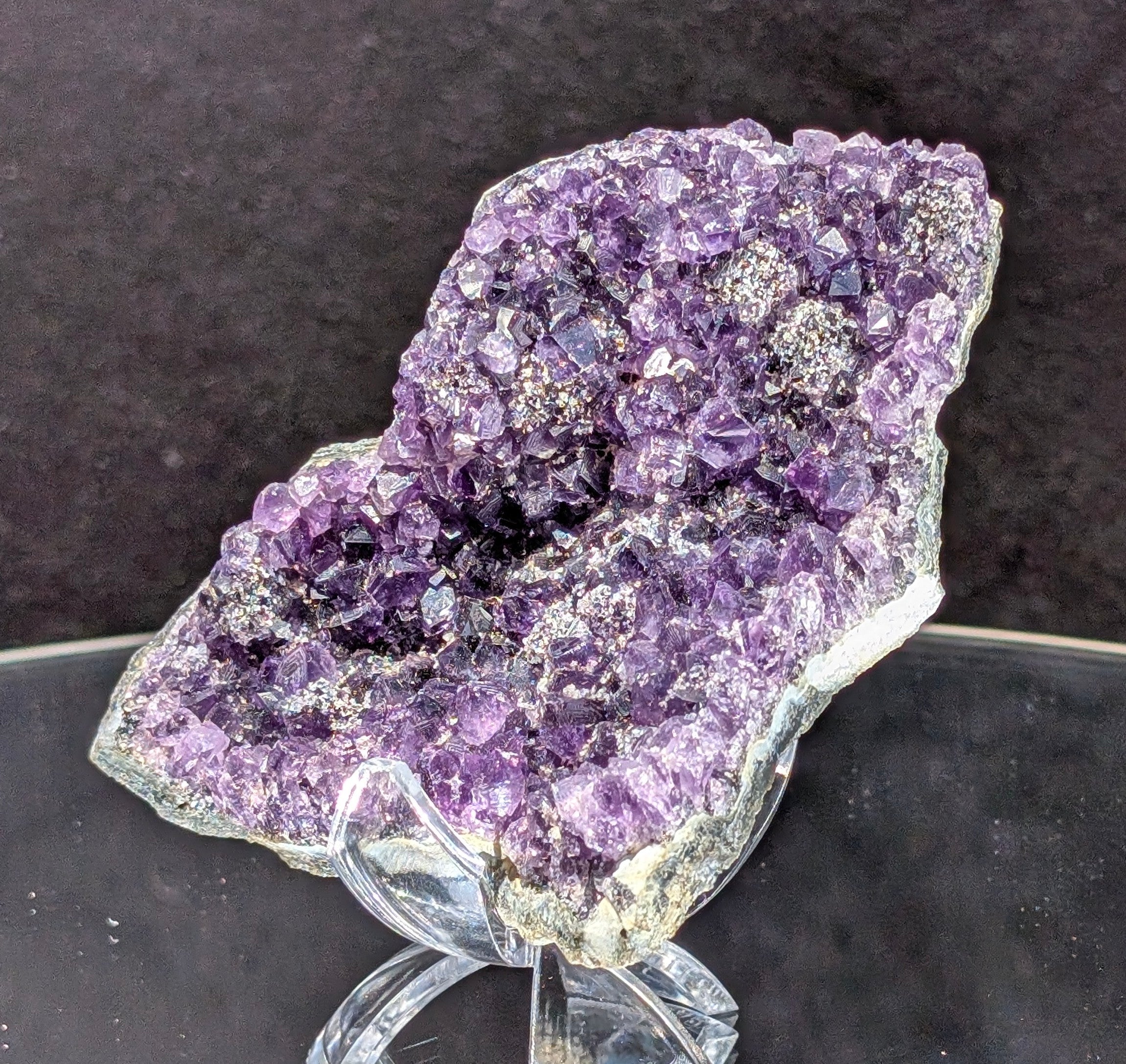 Amethyst Druzy Cluster G