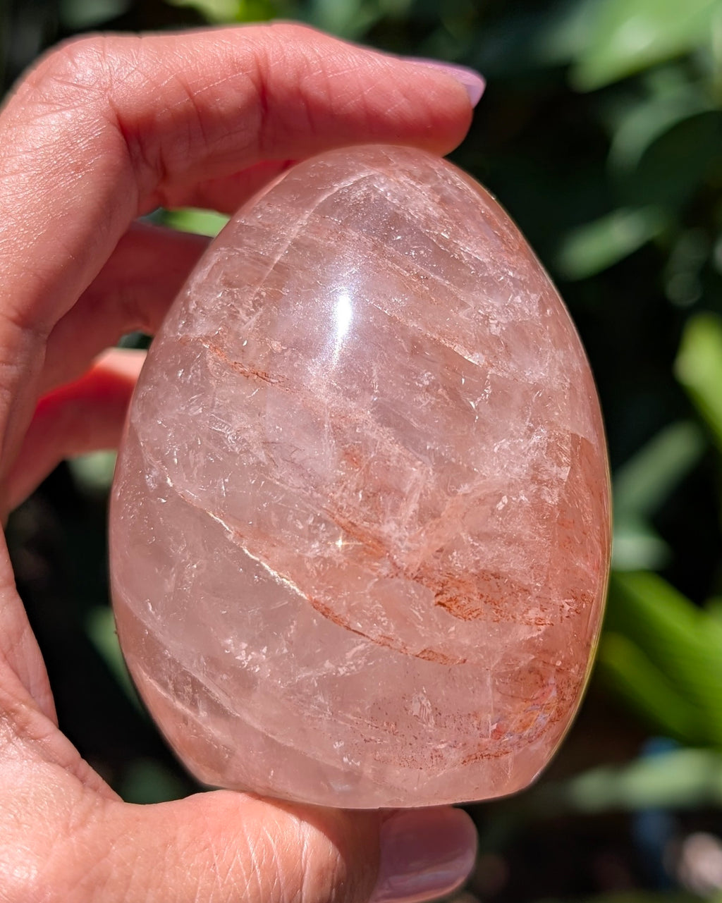Fire Quartz Egg