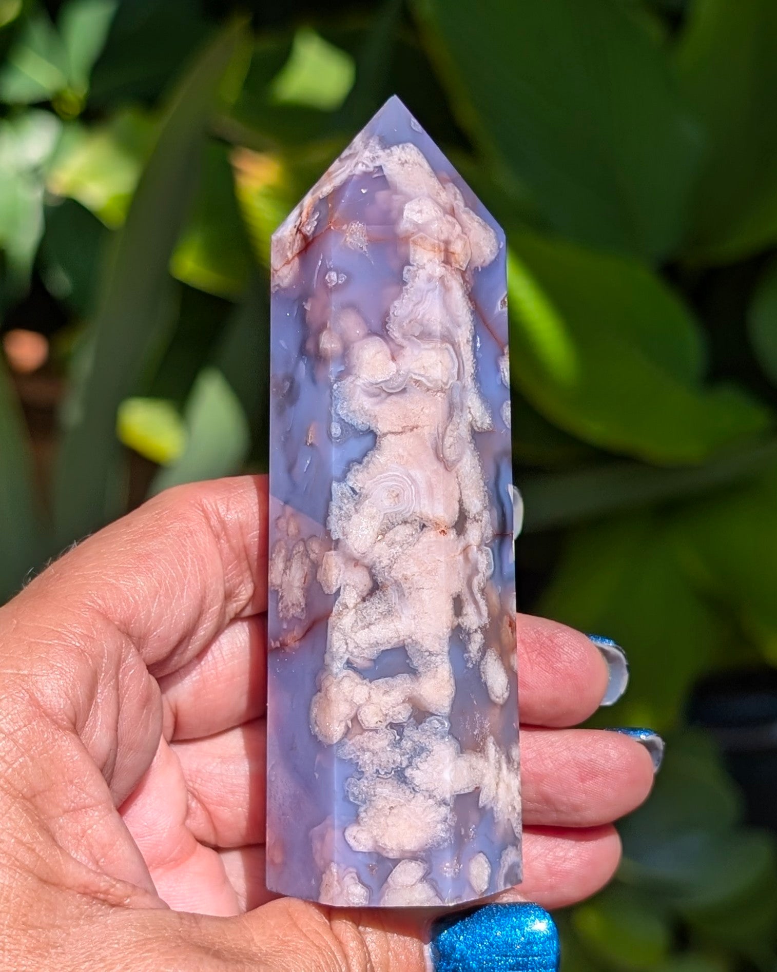Blue Flower Agate Generator - Opt. L