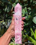 Large Rhodonite Tower