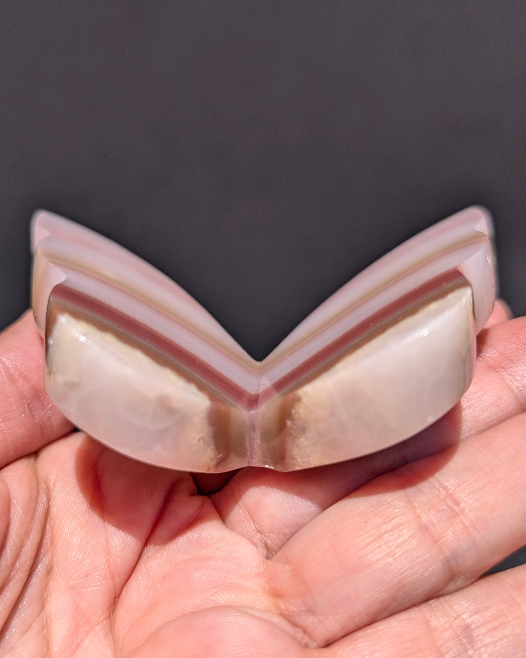 Banded Calcite Butterfly Y