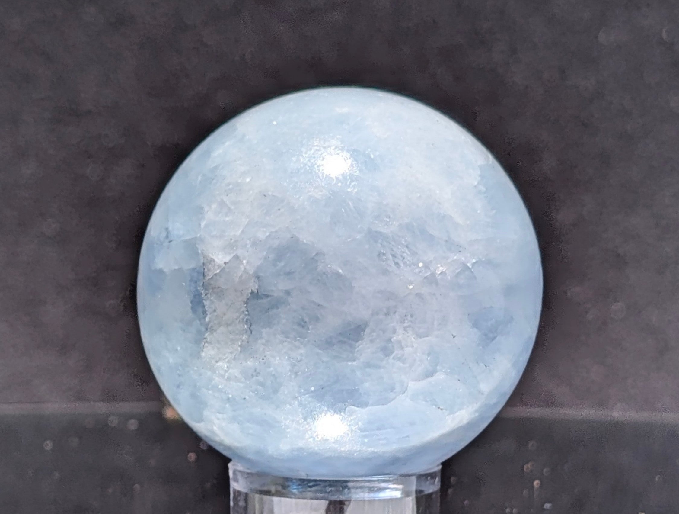 Blue Calcite Sphere B