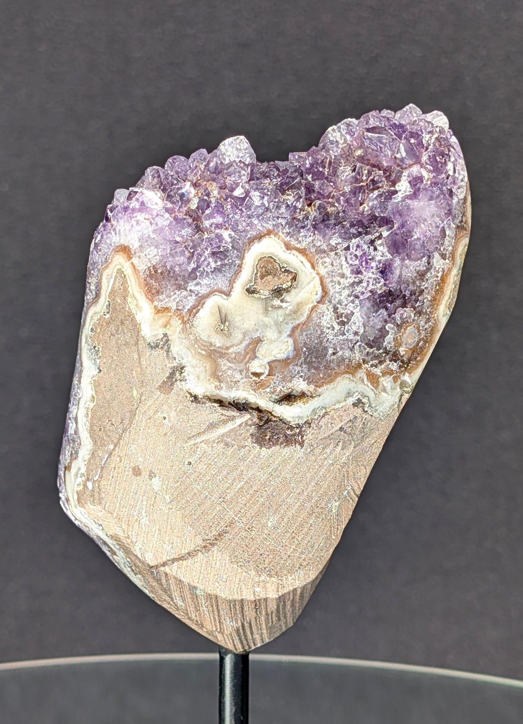 Amethyst Druzy on Stand B