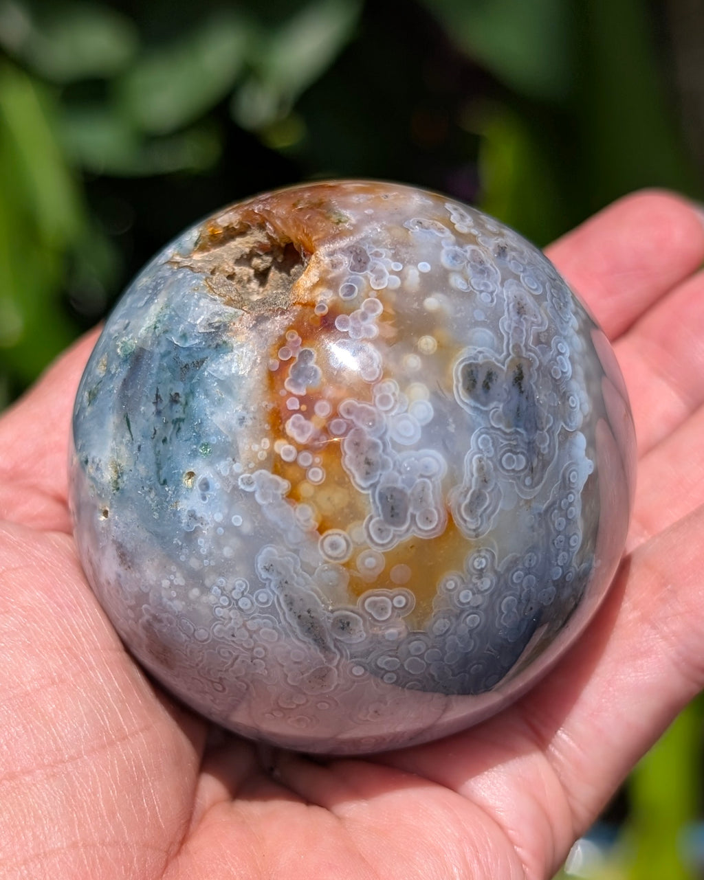 Ocean Jasper Sphere F
