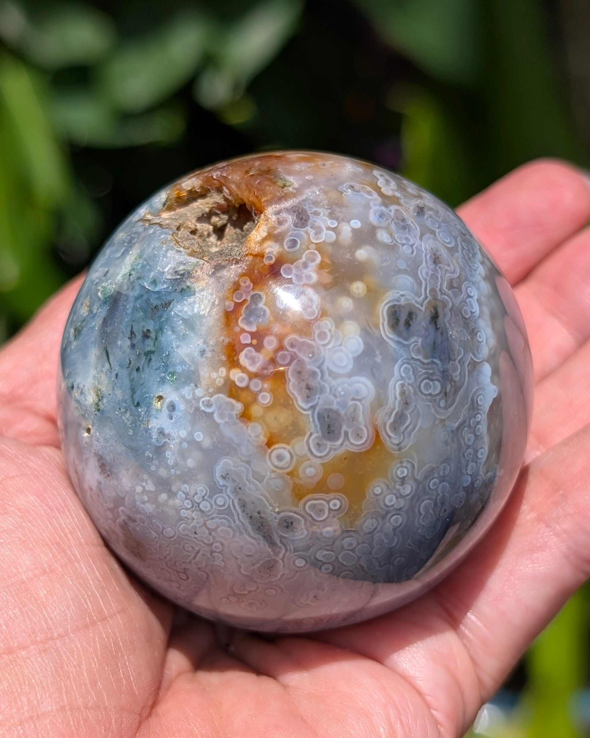 Ocean Jasper Sphere F