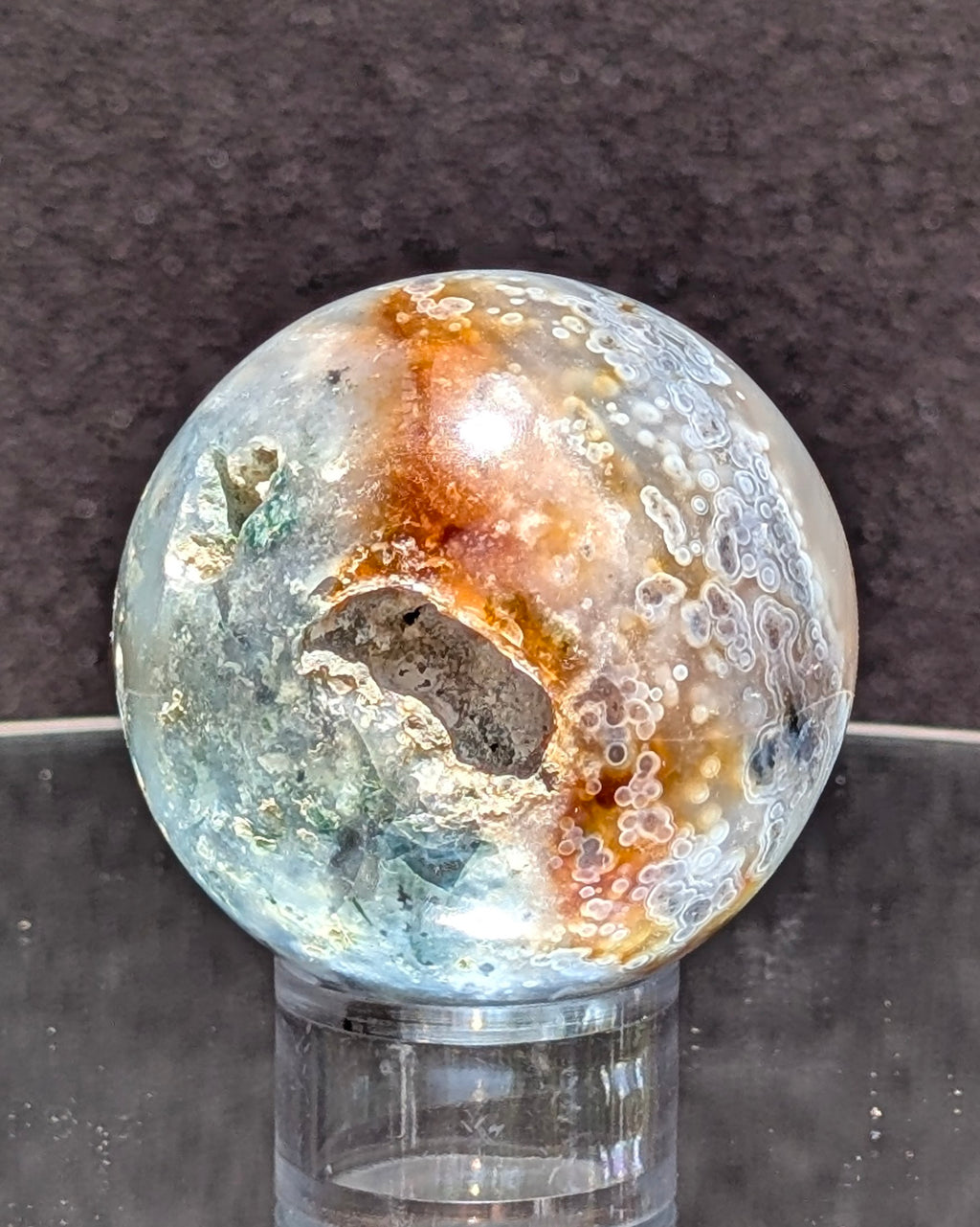 Ocean Jasper Sphere F