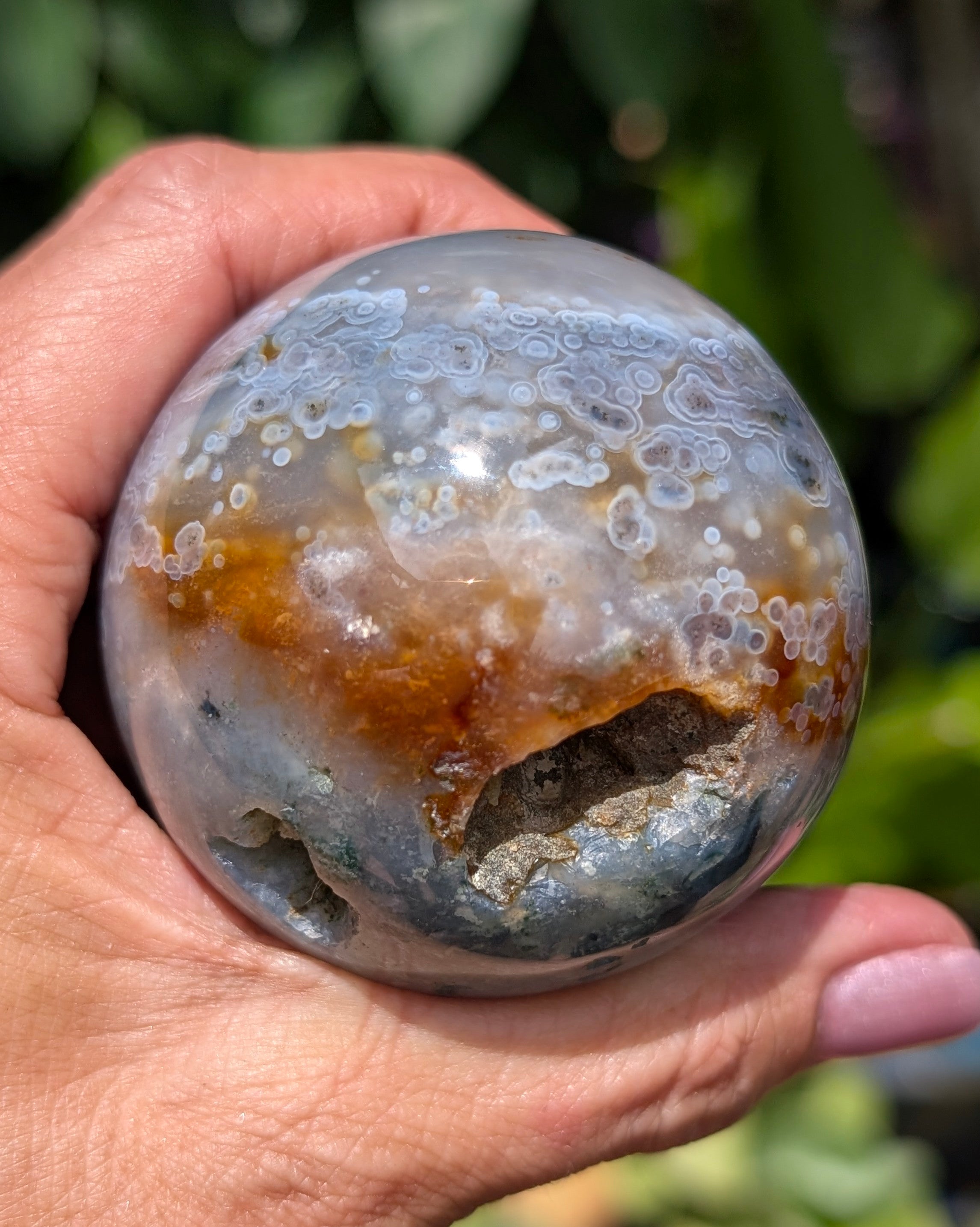 Ocean Jasper Sphere F