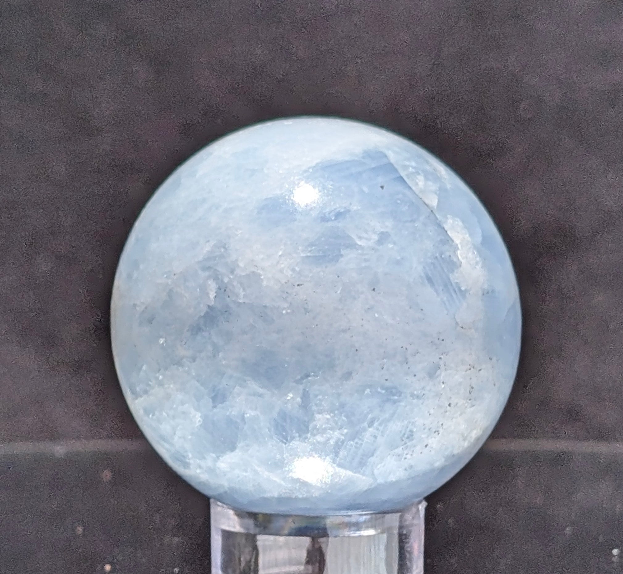 Blue Calcite Sphere B