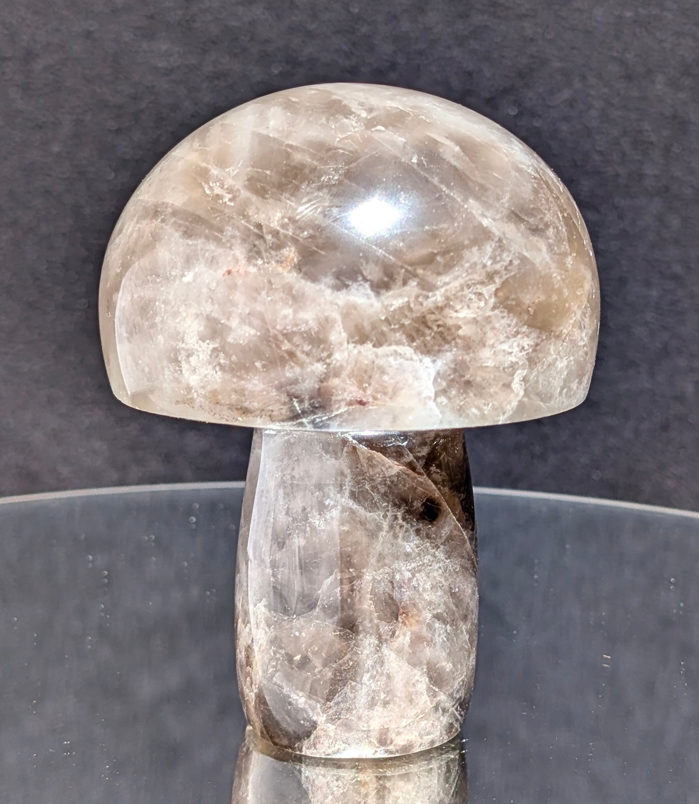 Smokey Quartz Mushroom A