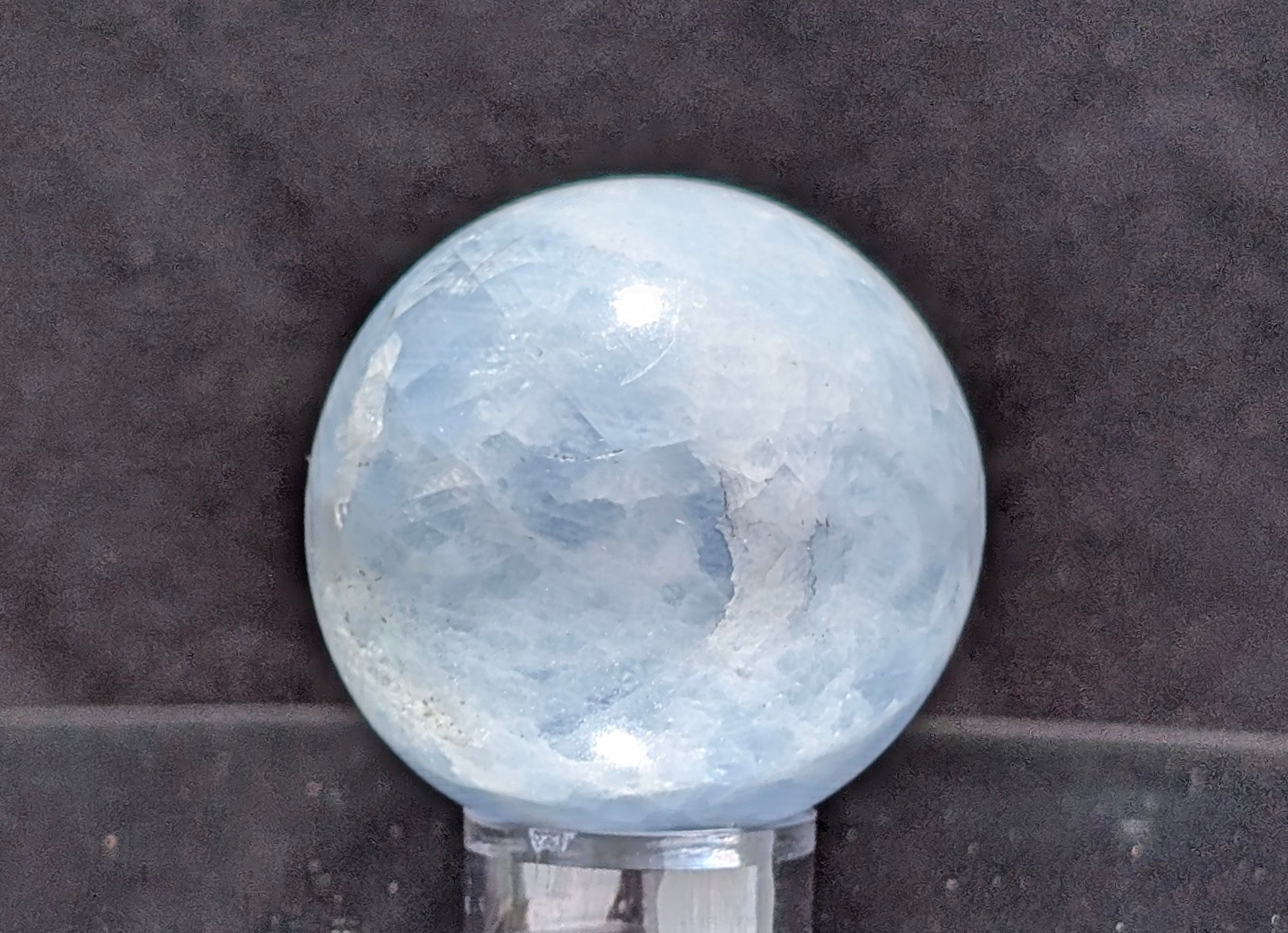 Blue Calcite Sphere B