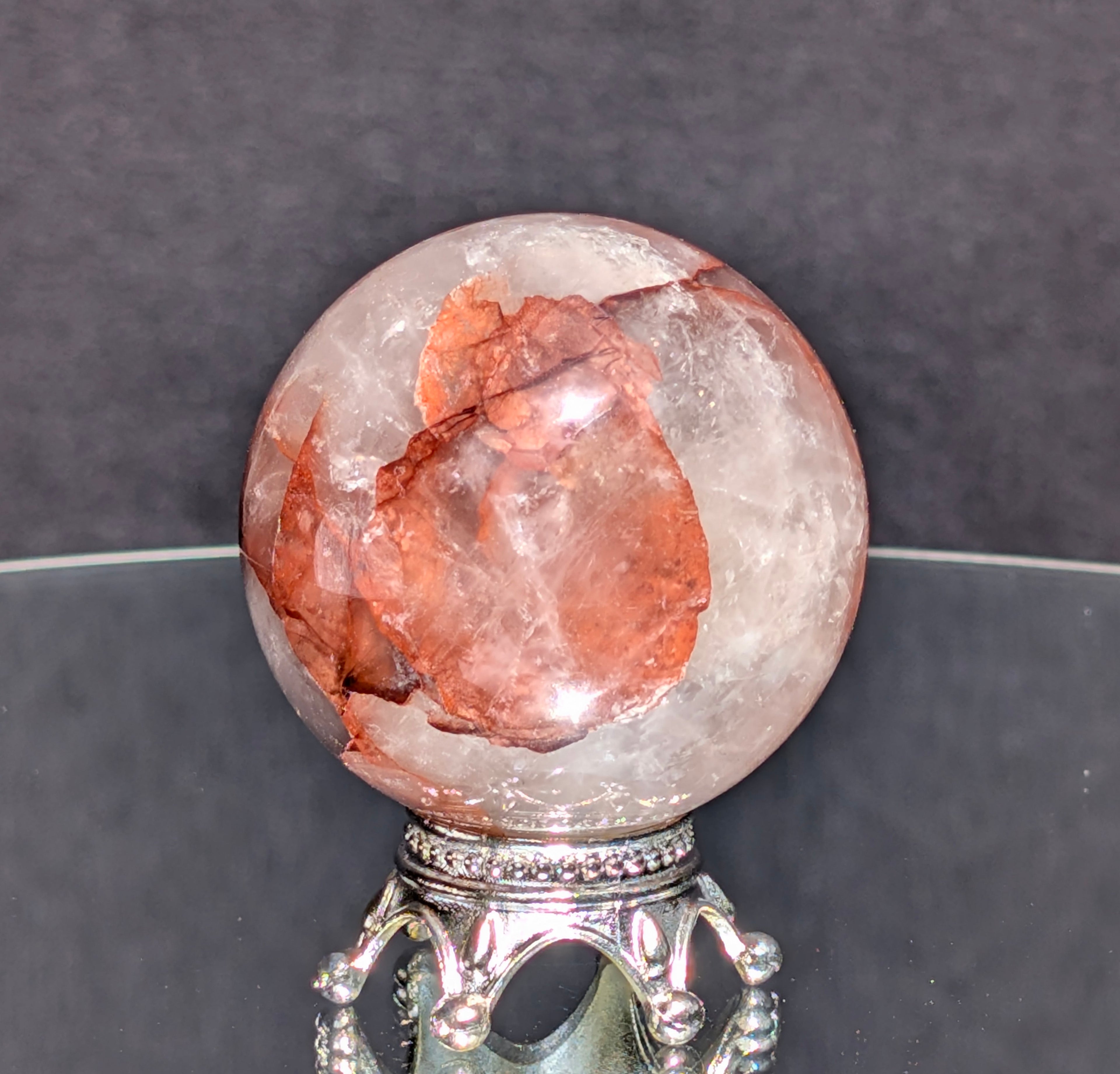 Fire Quartz Sphere C