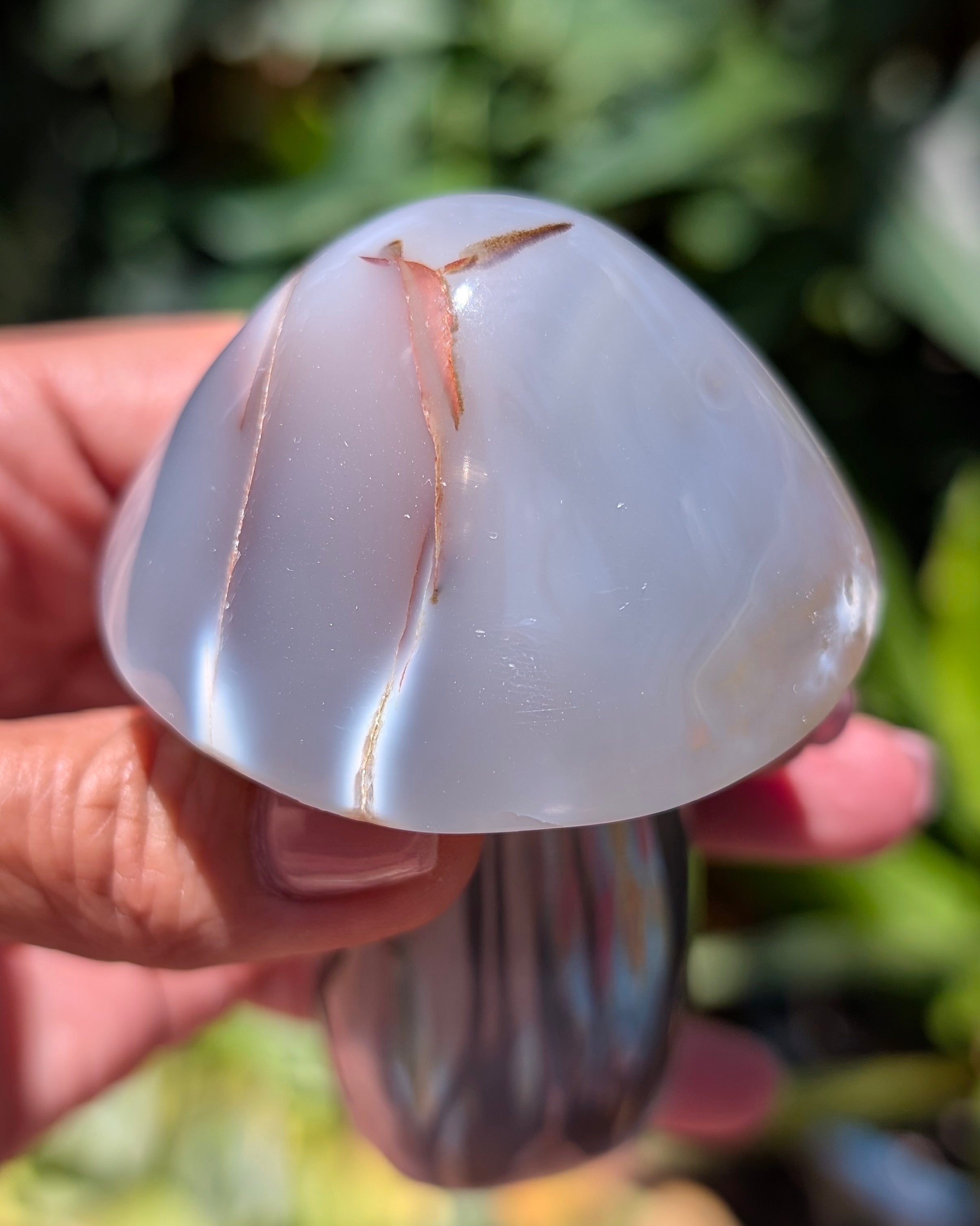 Orca Agate Mushroom J