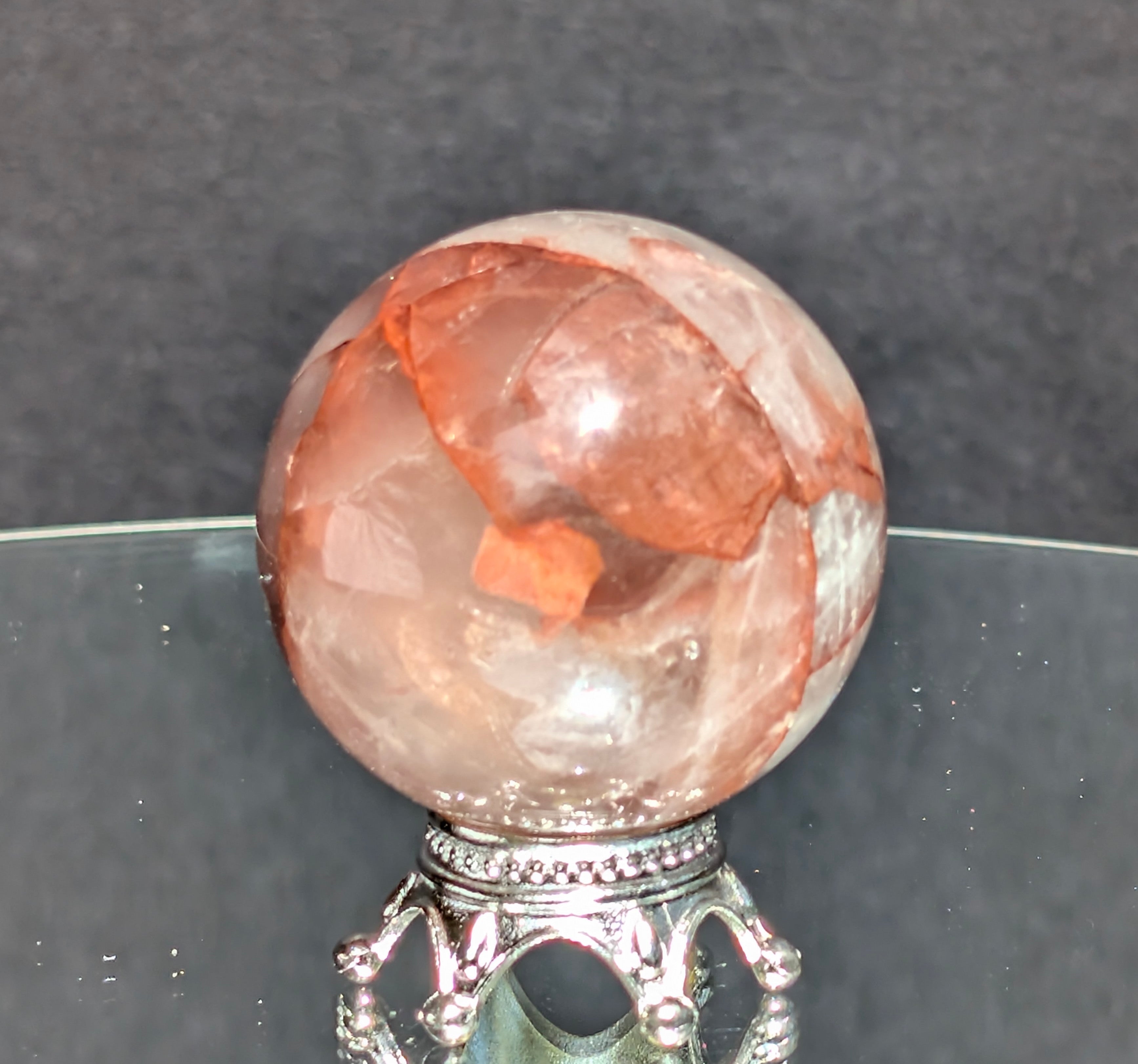 Fire Quartz Sphere C