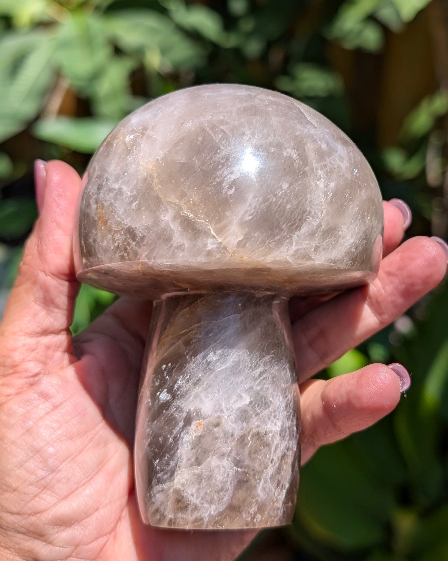 Smokey Quartz Mushroom A