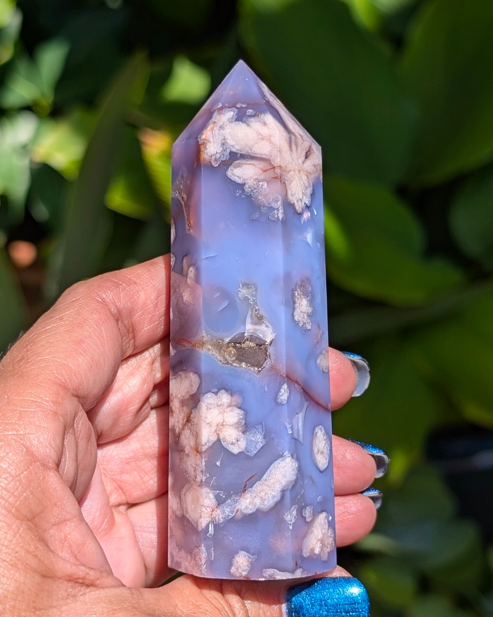 Blue Flower Agate Generator - Opt. L