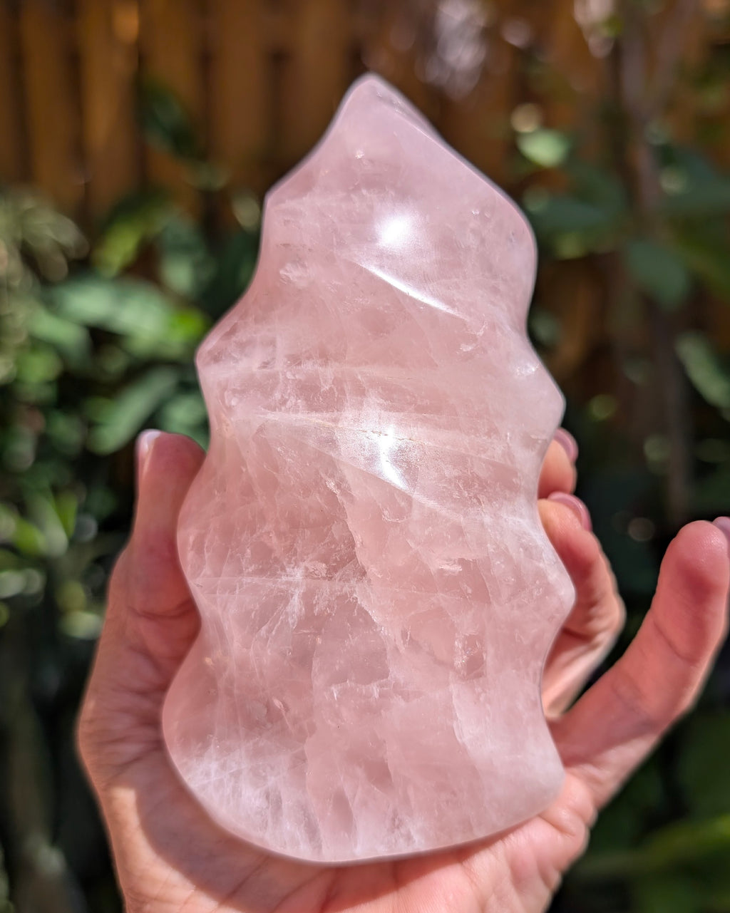 Rose Quartz Flame A