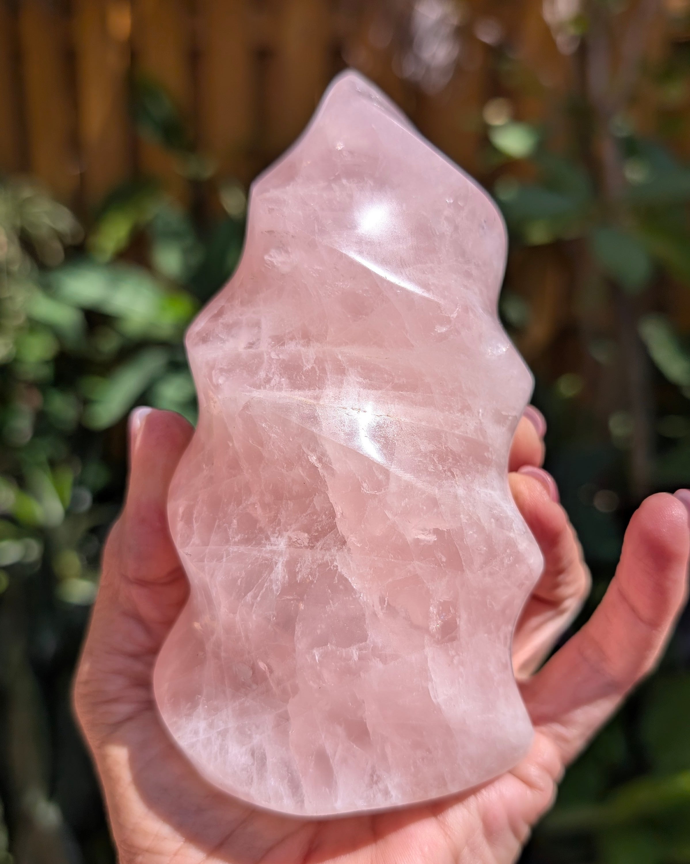 Rose Quartz Flame A