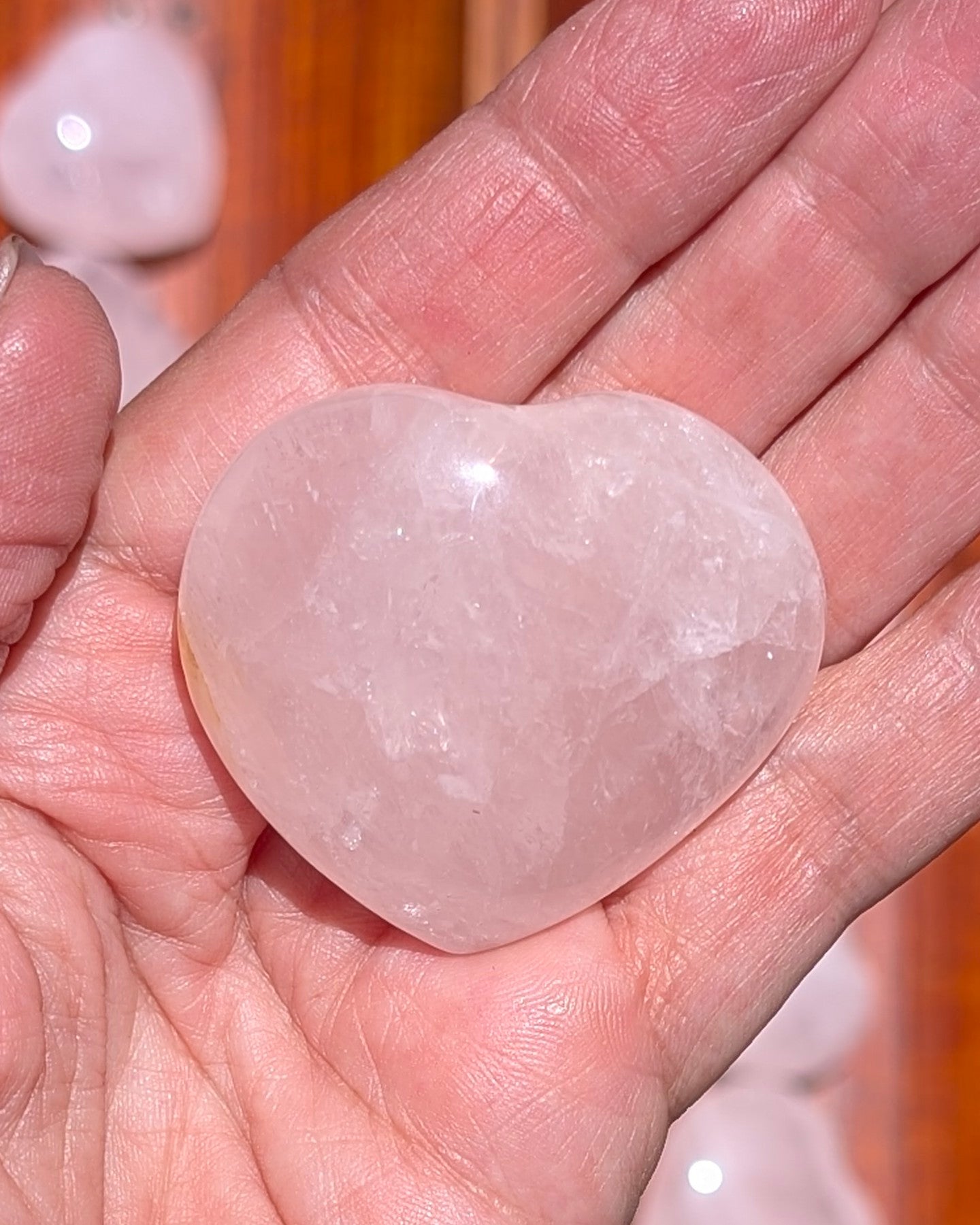 Rose Quartz Heart - Opt. A